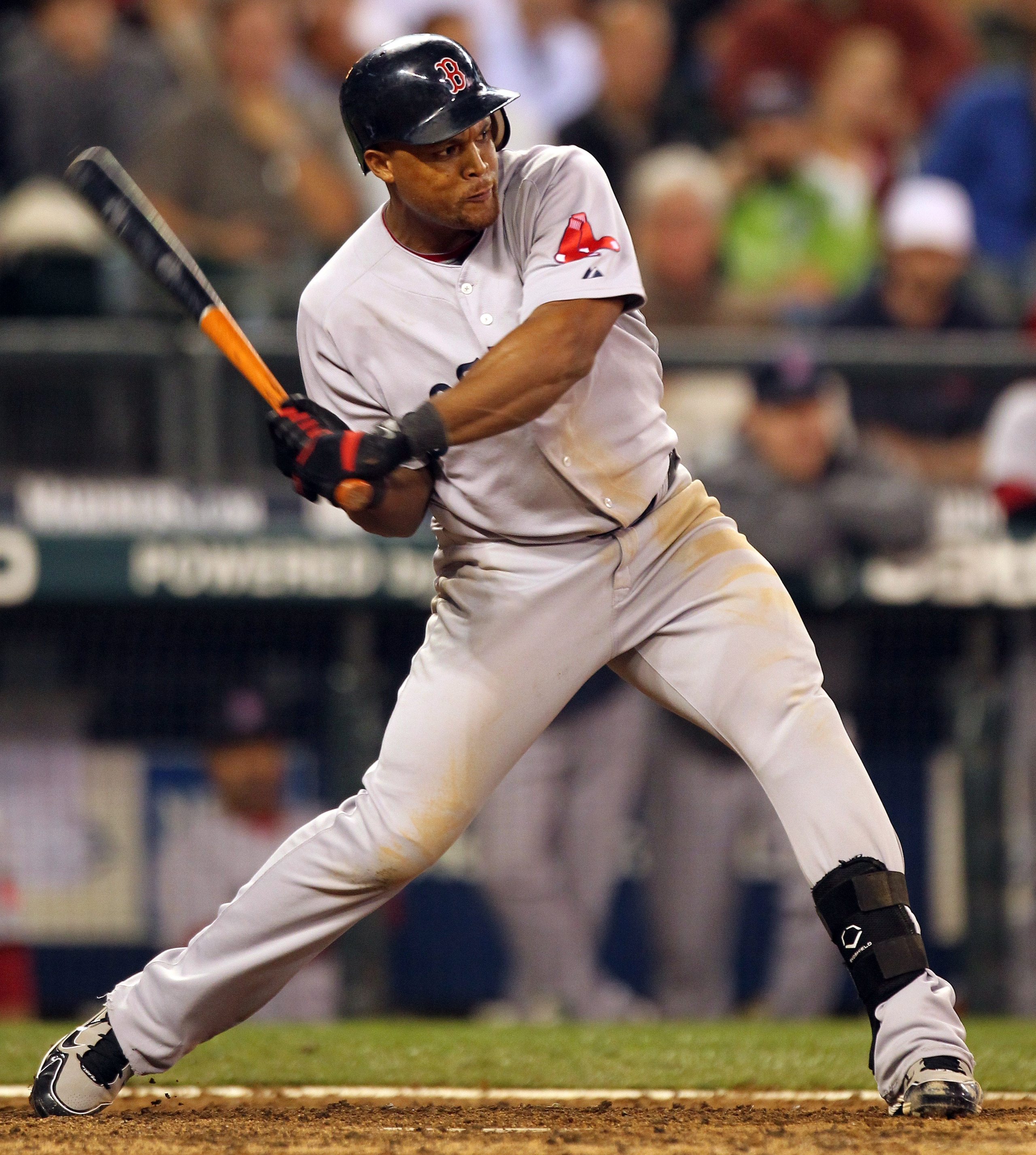SEATTLE - SEPTEMBER 15:  Adrian Beltre #29 of the Boston Red Sox bats against the Seattle Mariners at Safeco Field on September 15, 2010 in Seattle, Washington. (Photo by Otto Greule Jr/Getty Images)
