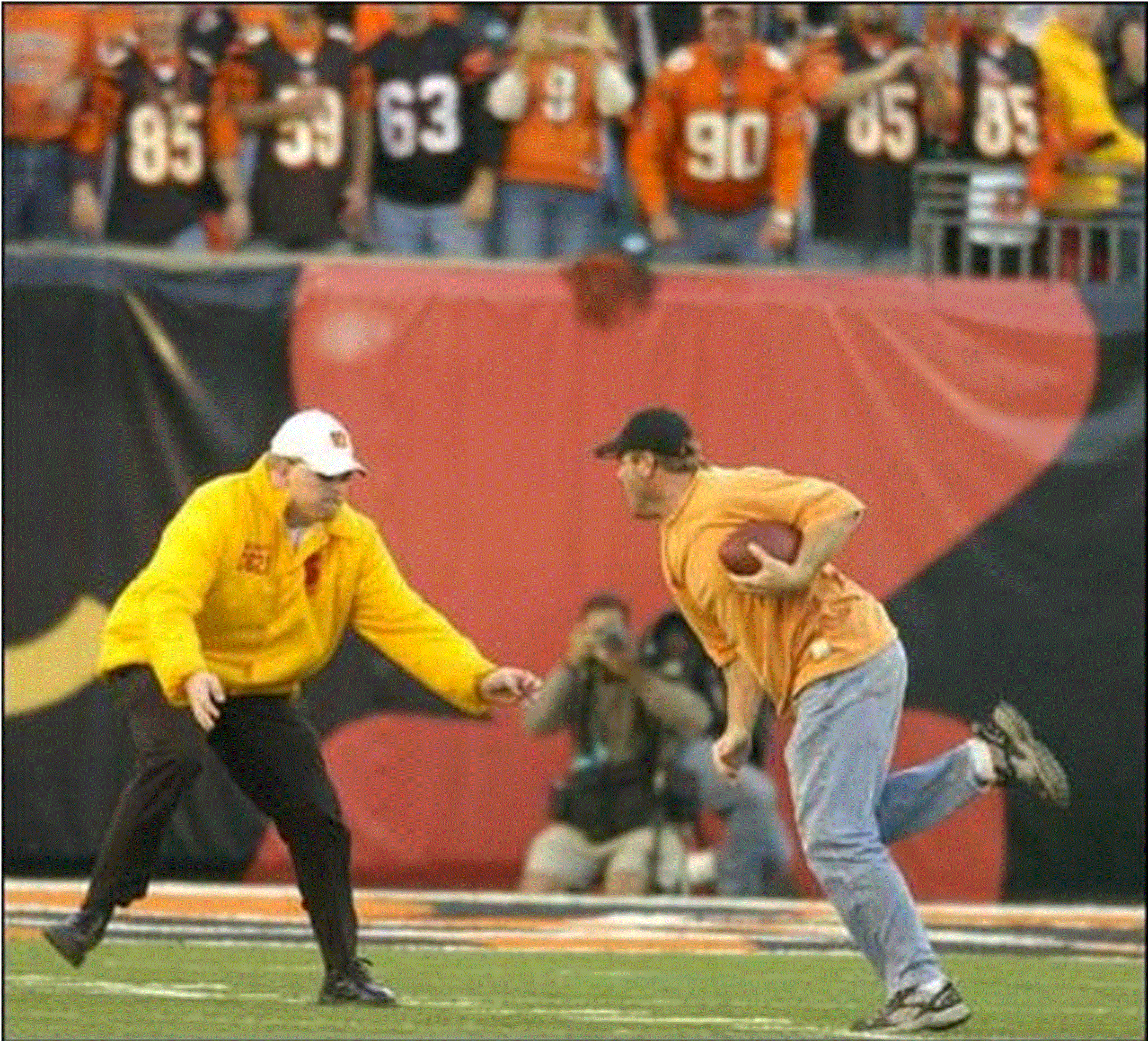 Bengals vs. Packers October 30, 2005: Fan Steals Ball From Brett Favre, News, Scores, Highlights, Stats, and Rumors