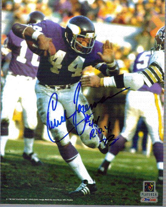 Minnesota Vikings All-Time Starting Offensive Team