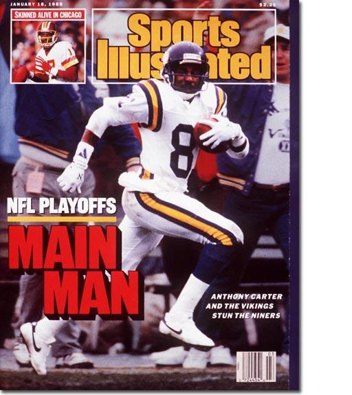 Minnesota Vikings Chuck Foreman Sports Illustrated Cover Poster