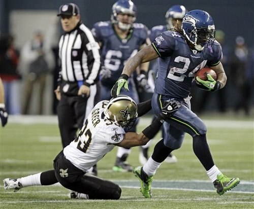 Marshawn Lynch will have to return to "Beast Mode" to get past the Bears' second-ranked rush defense a second time