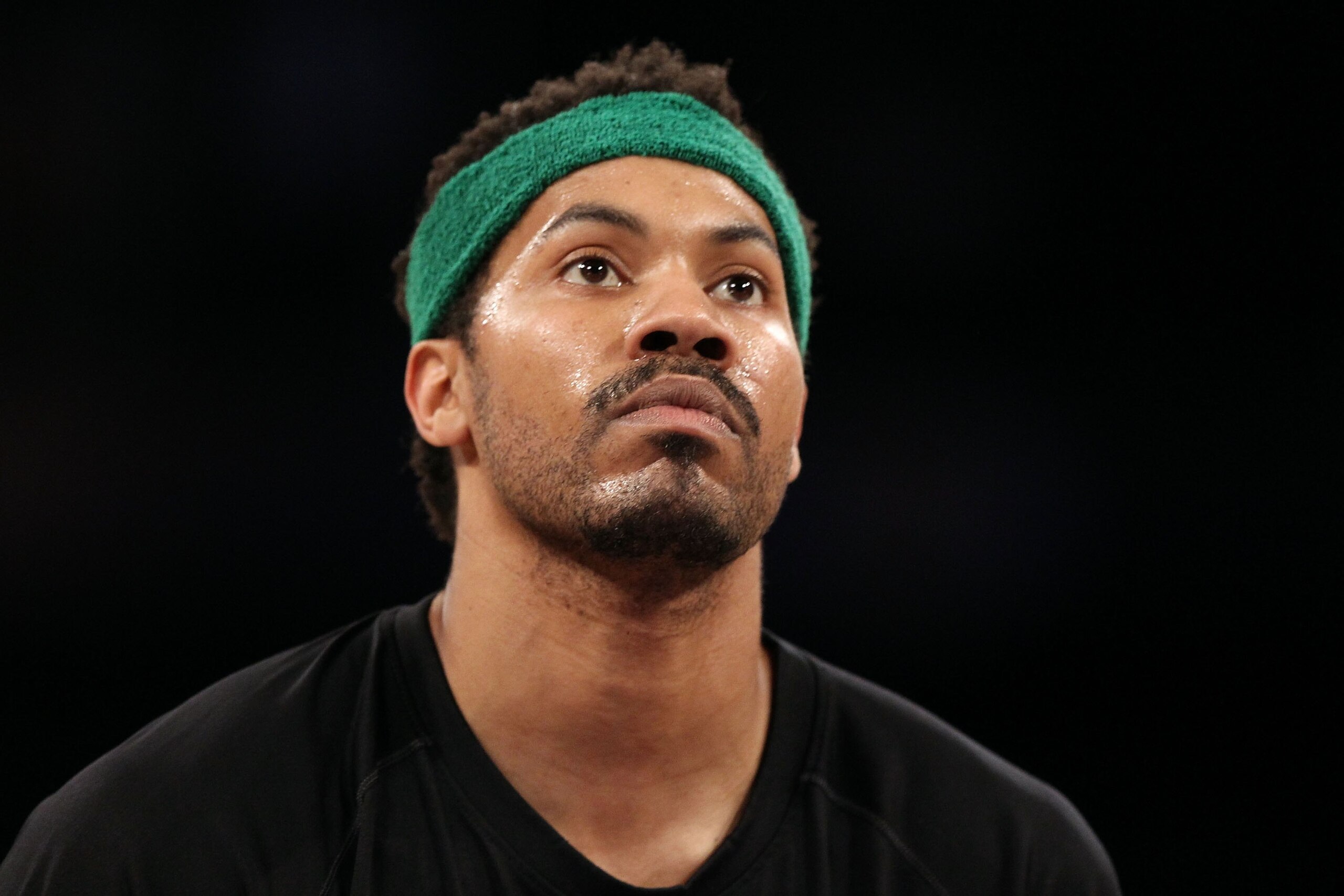 LOS ANGELES, CA - JUNE 17:  Rasheed Wallace #30 of the Boston Celtics warms up before Game Seven of the 2010 NBA Finals against the Los Angeles Lakers at Staples Center on June 17, 2010 in Los Angeles, California.  NOTE TO USER: User expressly acknowledge
