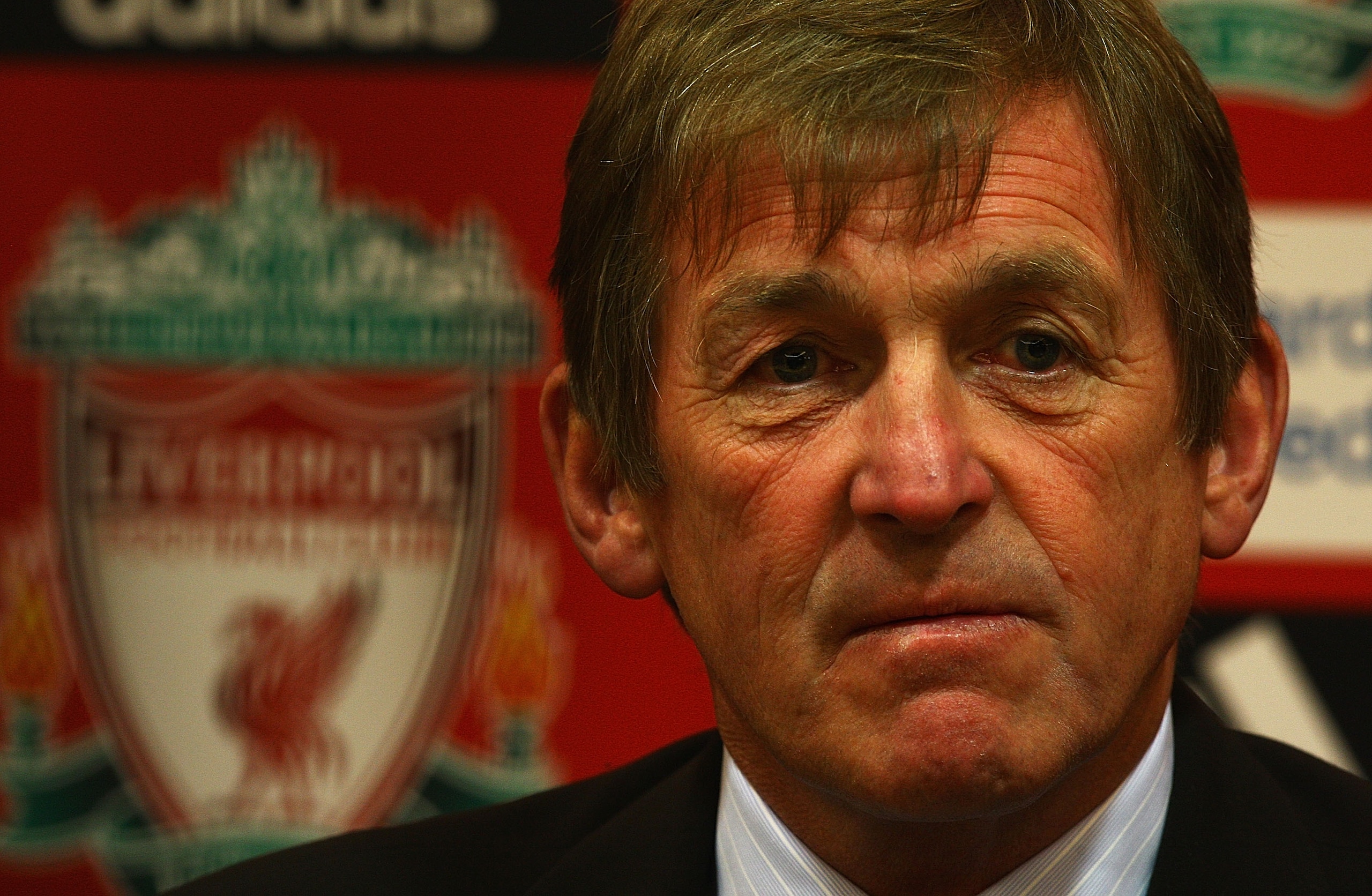 LIVERPOOL, ENGLAND - JANUARY 10:  Kenny Dalglish is formally introduced as the manager of Liverpool FC at Anfield on January 10, 2011 in Liverpool, England.  (Photo by Matthew Lewis/Getty Images)