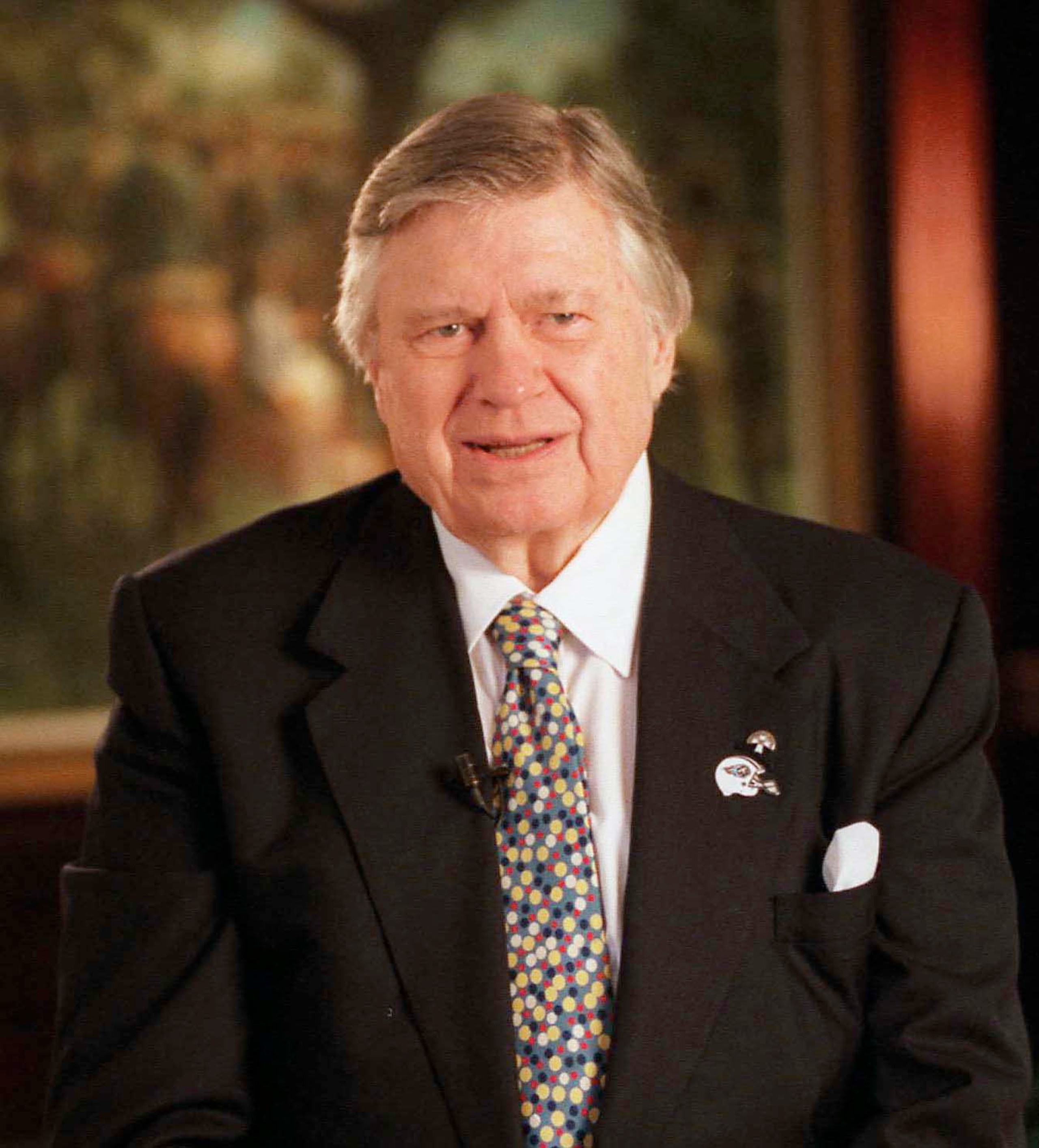 NASHVILLE, TN - 2005: Bud Adams of the Tennessee Titans poses for his 2005 NFL headshot at photo day in Nashville, Tennessee. (Photo by Getty Images) NASHVILLE, TN - 2005: Bud Adams of the Tennessee Titans poses for his 2005 NFL headshot at photo day in Nashville, Tennessee. (Photo by Getty Images)