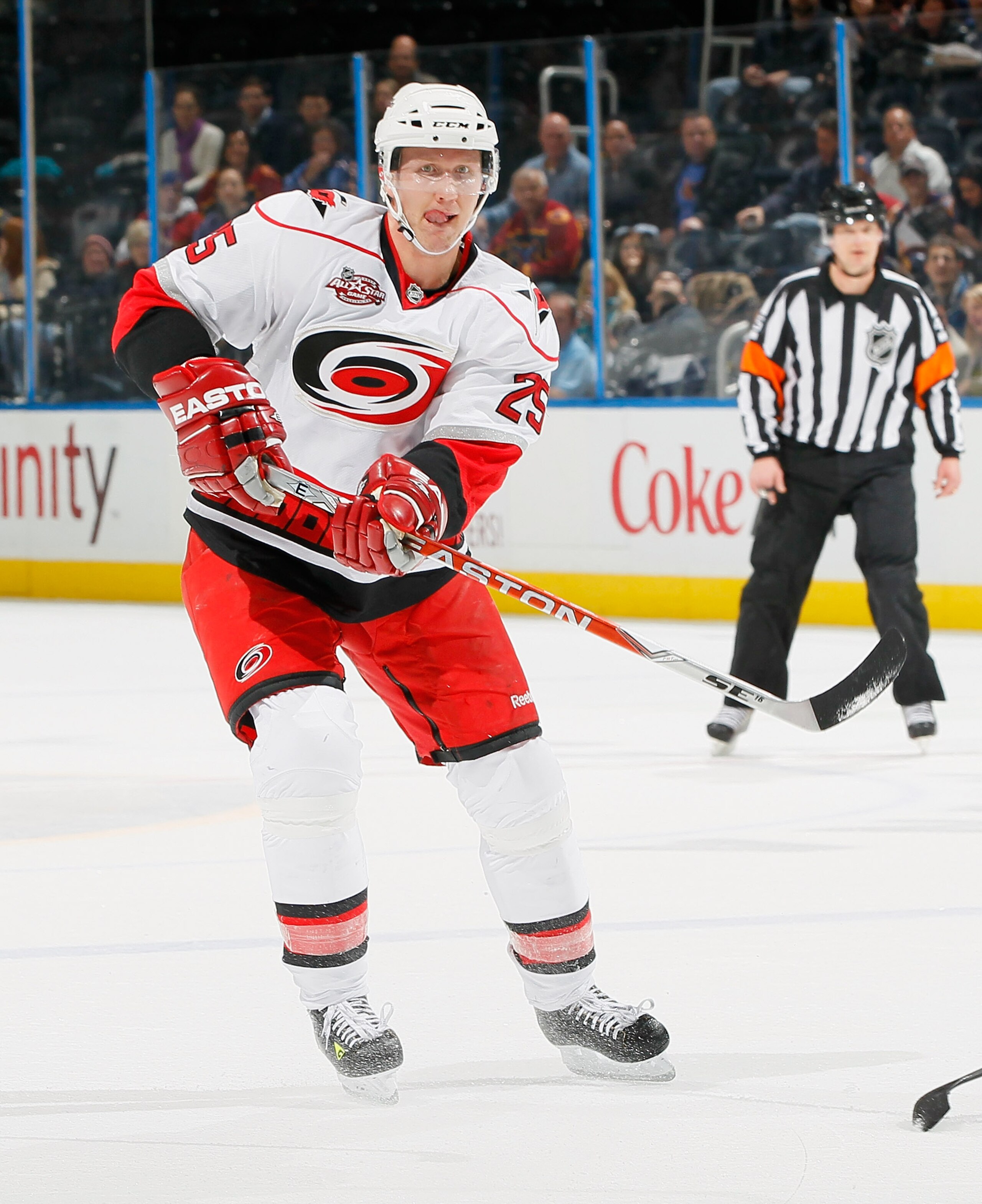 ATLANTA, GA - DECEMBER 16: Joni Pitkanen #25 of the Carolina Hurricanes against the Atlanta Thrashers at Philips Arena on December 16, 2010 in Atlanta, Georgia. (Photo by Kevin C. Cox/Getty Images) ATLANTA, GA - DECEMBER 16: Joni Pitkanen #25 of the Carolina Hurricanes against the Atlanta Thrashers at Philips Arena on December 16, 2010 in Atlanta, Georgia. (Photo by Kevin C. Cox/Getty Images)