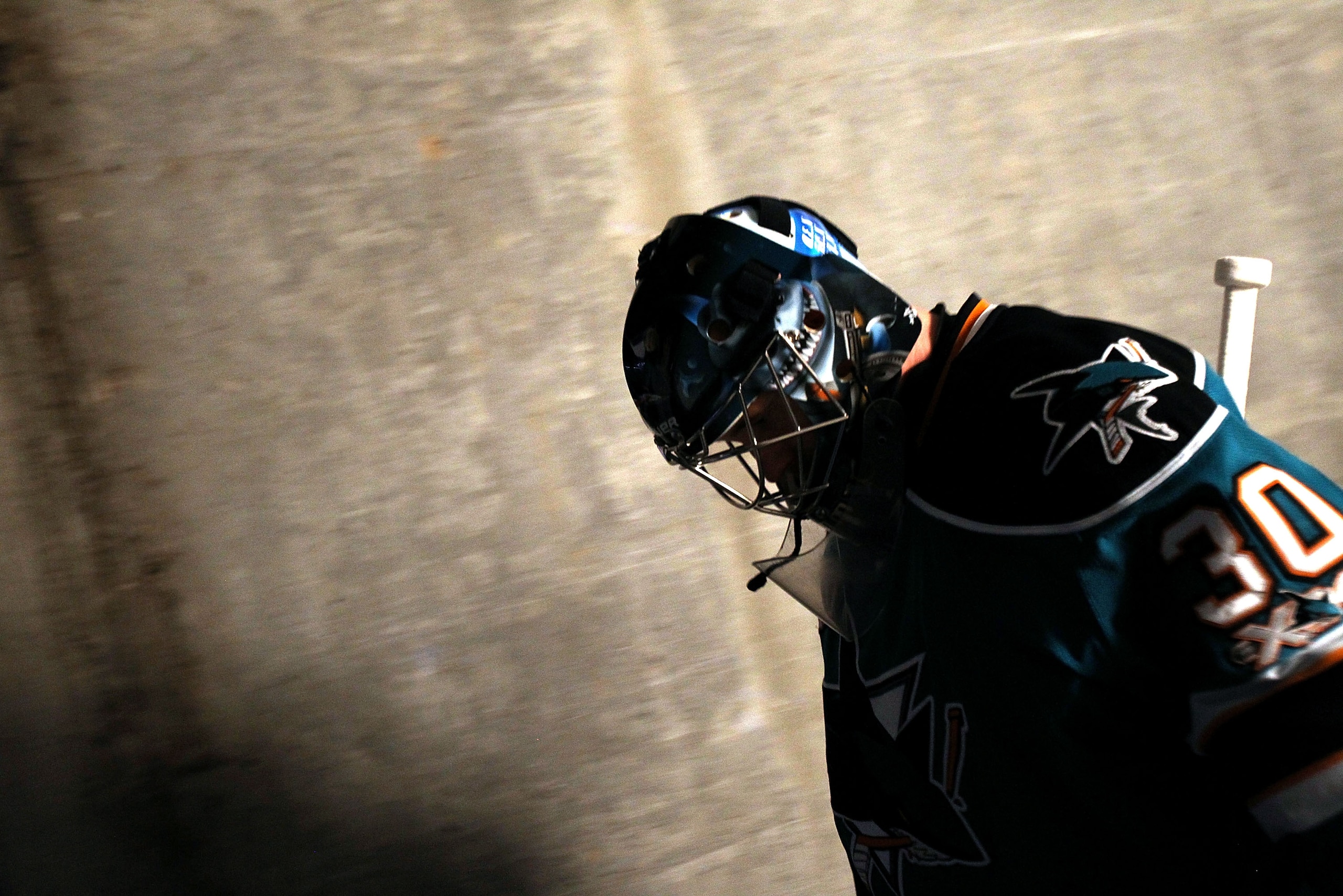 SAN JOSE, CA - DECEMBER 21: Antero Niittymaki #30 of the San Jose Sharks walks on to the ice for their game against the Edmonton Oilers at HP Pavilion on December 21, 2010 in San Jose, California. (Photo by Ezra Shaw/Getty Images) SAN JOSE, CA - DECEMBER 21: Antero Niittymaki #30 of the San Jose Sharks walks on to the ice for their game against the Edmonton Oilers at HP Pavilion on December 21, 2010 in San Jose, California. (Photo by Ezra Shaw/Getty Images)