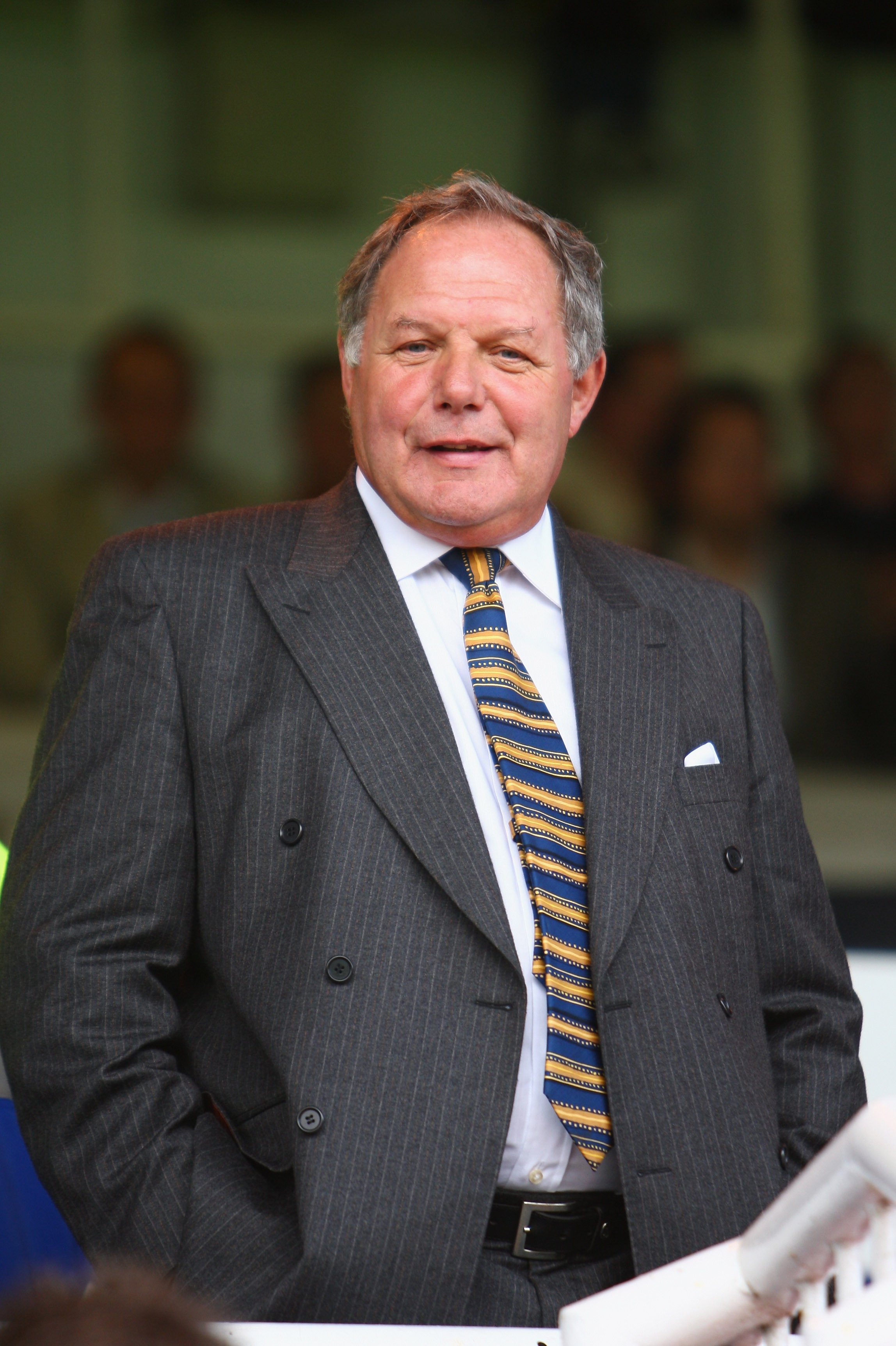 PETERBOROUGH, UNITED KINGDOM - JULY 13:  Barry Fry the managing director of Peterborough Utd  in action during the Pre-Season Friendly match between Peterborough United and Celtic at London Road on July 13, 2007, in Peterborough, England.  (Photo by Mark