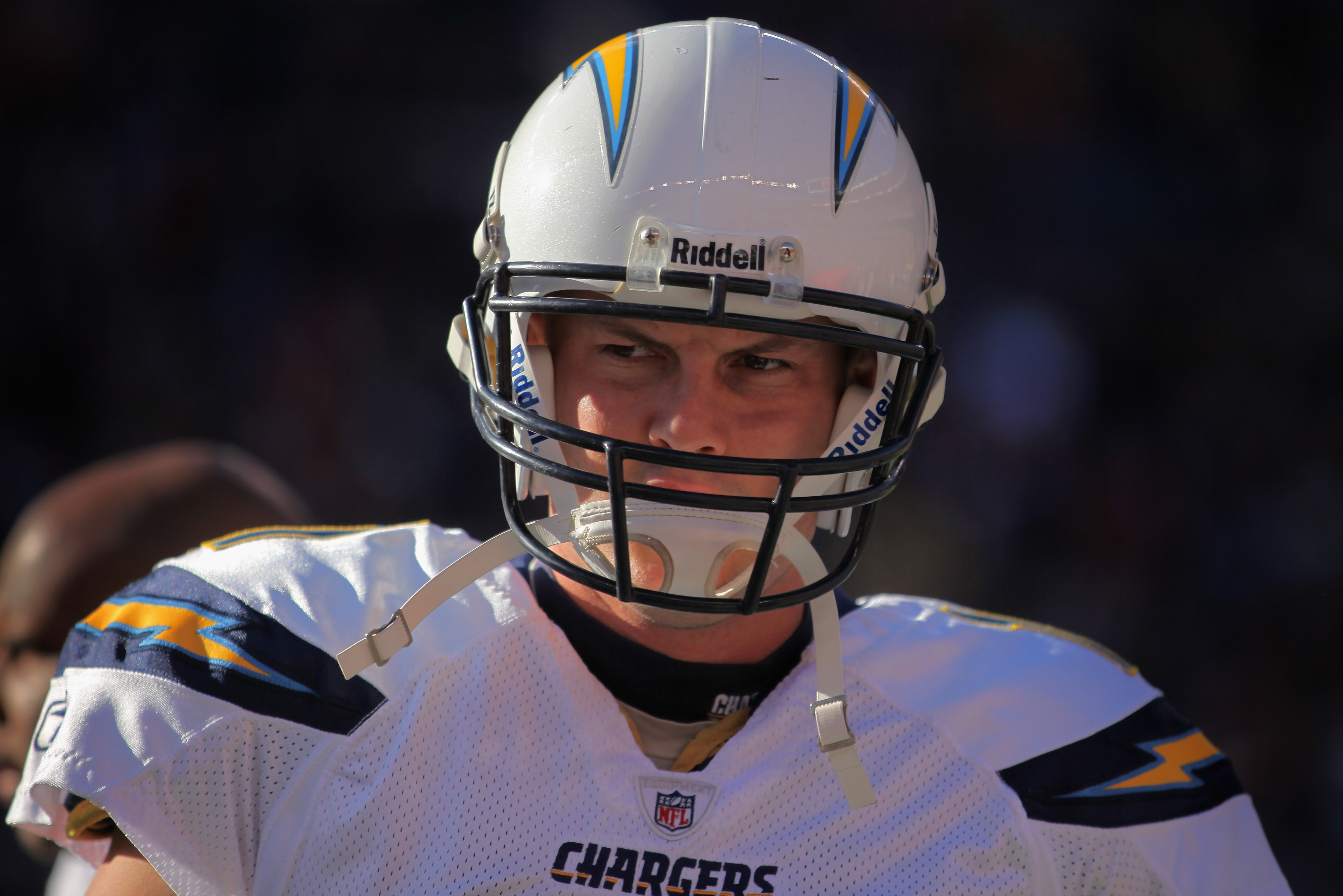 DENVER - JANUARY 02: Quarterback Philip Rivers #17 of the San Diego Chargers takes the field against the Denver Broncos at INVESCO Field at Mile High on January 2, 2011 in Denver, Colorado. The Chargers defeated the Broncos 33-28. (Photo by Doug Pensing
