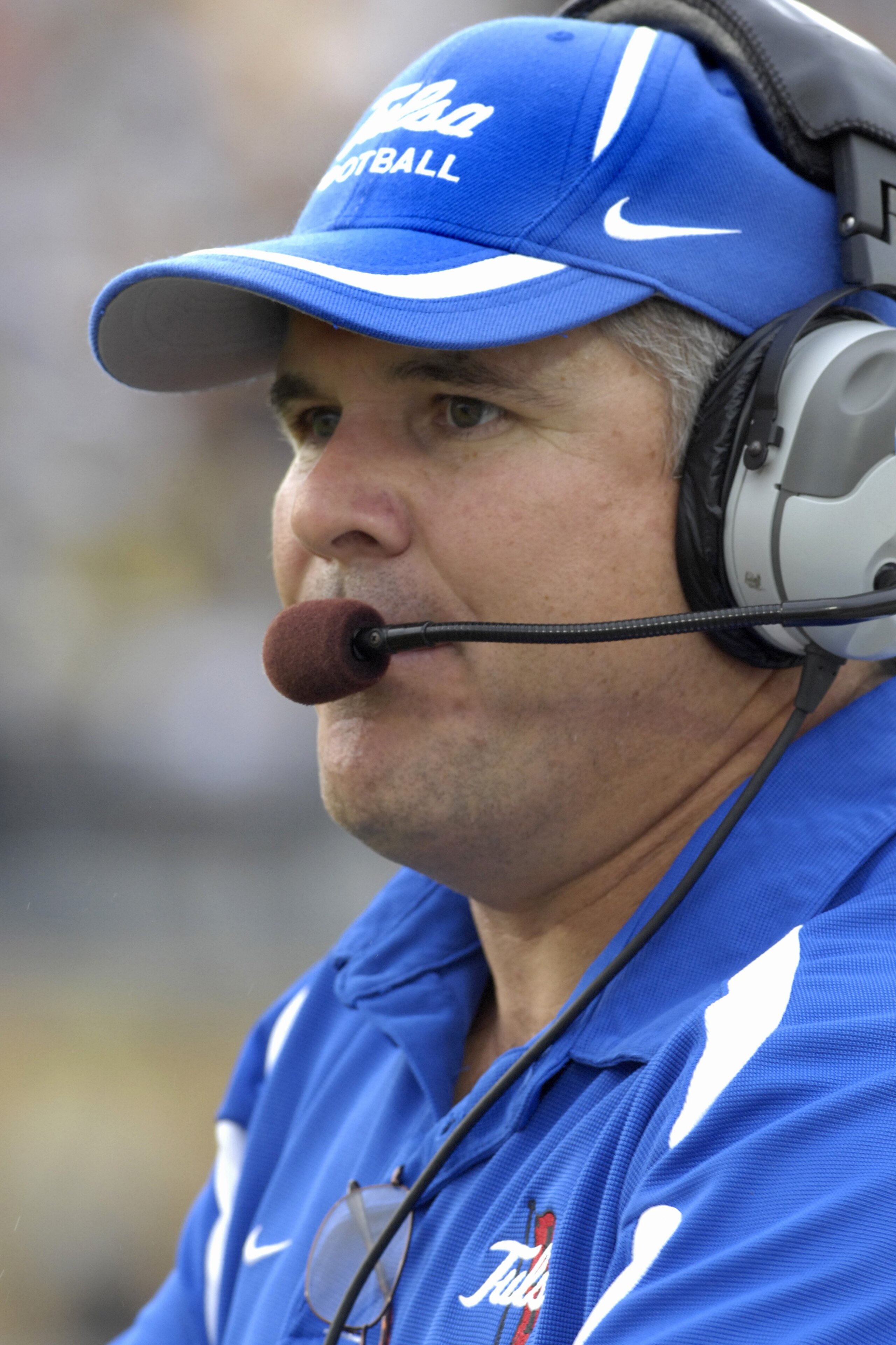 ORLANDO, FL - OCTOBER 20: Coach Todd Graham of the Tulsa Golden Hurricane watches play against the University of Central Florida Knights at Bright House Stadium on October 20, 2007 in Orlando, Florida. UCF won 44 - 23. (Photo by Al Messerschmidt/Getty Im ORLANDO, FL - OCTOBER 20: Coach Todd Graham of the Tulsa Golden Hurricane watches play against the University of Central Florida Knights at Bright House Stadium on October 20, 2007 in Orlando, Florida. UCF won 44 - 23. (Photo by Al Messerschmidt/Getty Im
