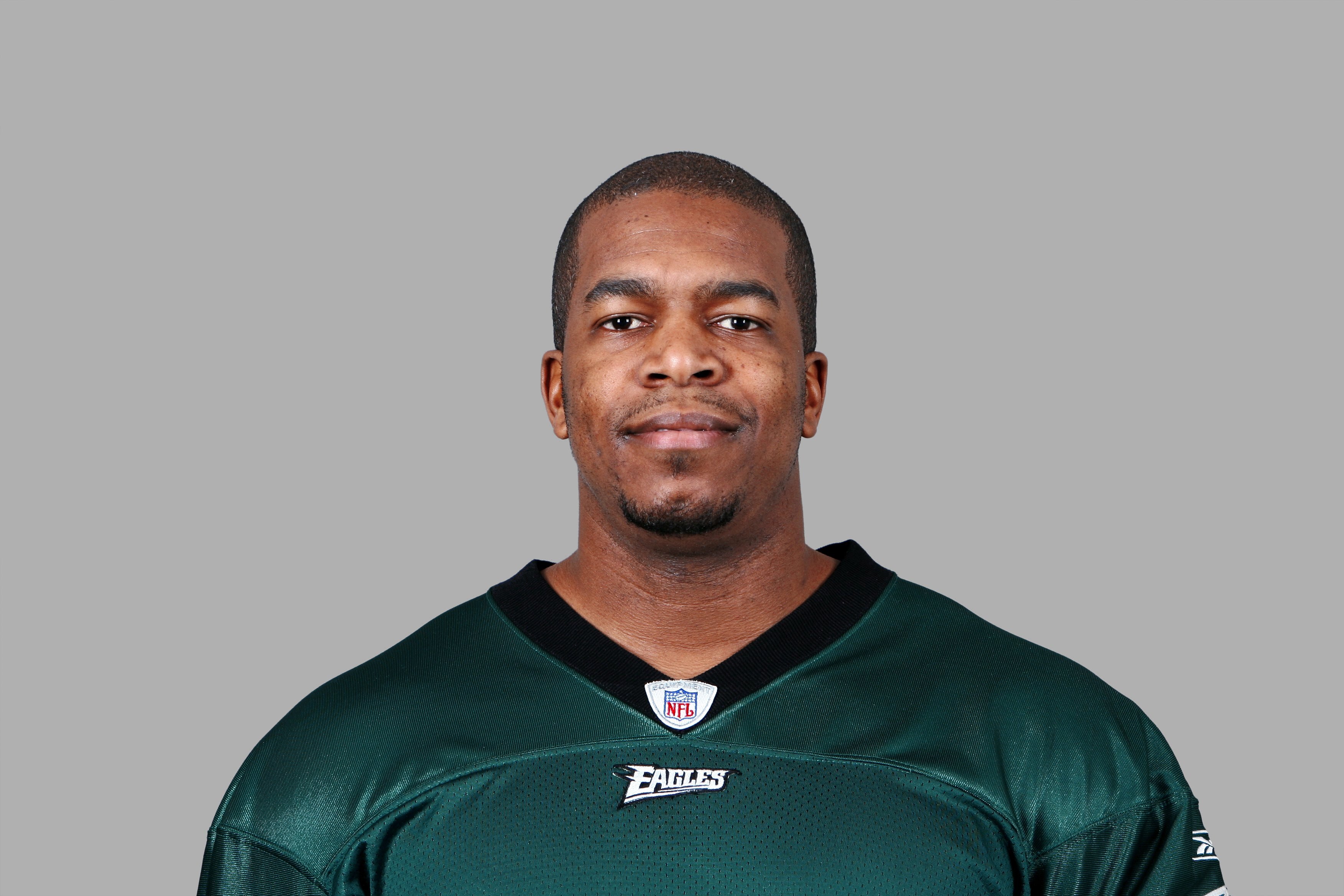 PHILADELPHIA - 2008:  Jerome McDougle of the Philadelphia Eagles poses for his 2008 NFL headshot at photo day in Philadelphia, Pennsylvania.  (Photo by Getty Images)