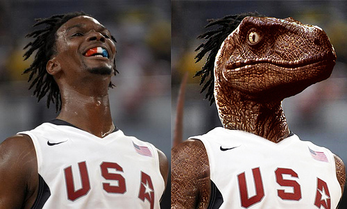 You will never look at Chris Bosh the same again