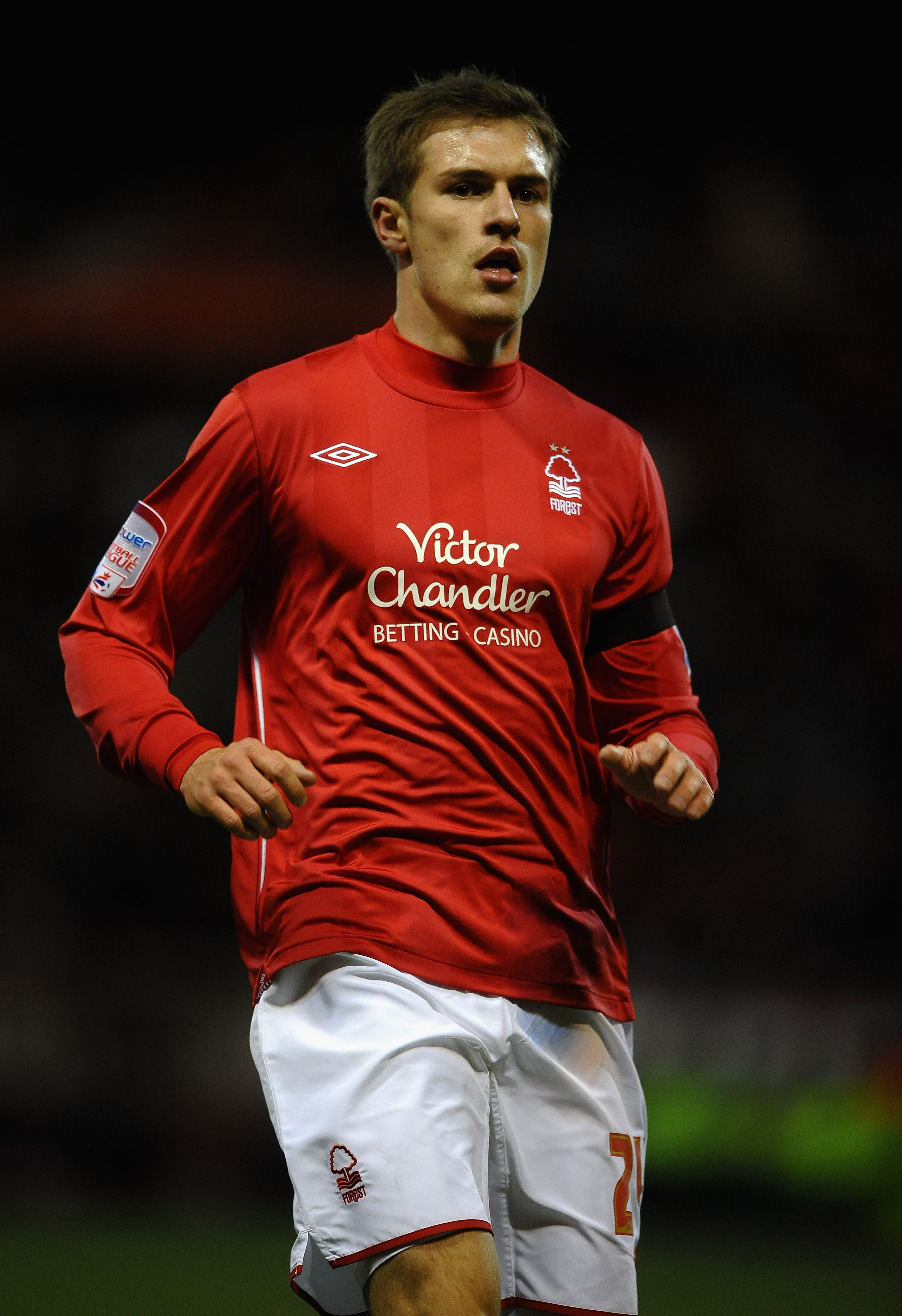 NOTTINGHAM, ENGLAND - DECEMBER 18:  Arron Ramsey of Nottingham Forest in action during the npower Championship match between Nottingham Forest and Crystal Palace at the City Ground on December 18, 2010 in Nottingham, England.  (Photo by Laurence Griffiths