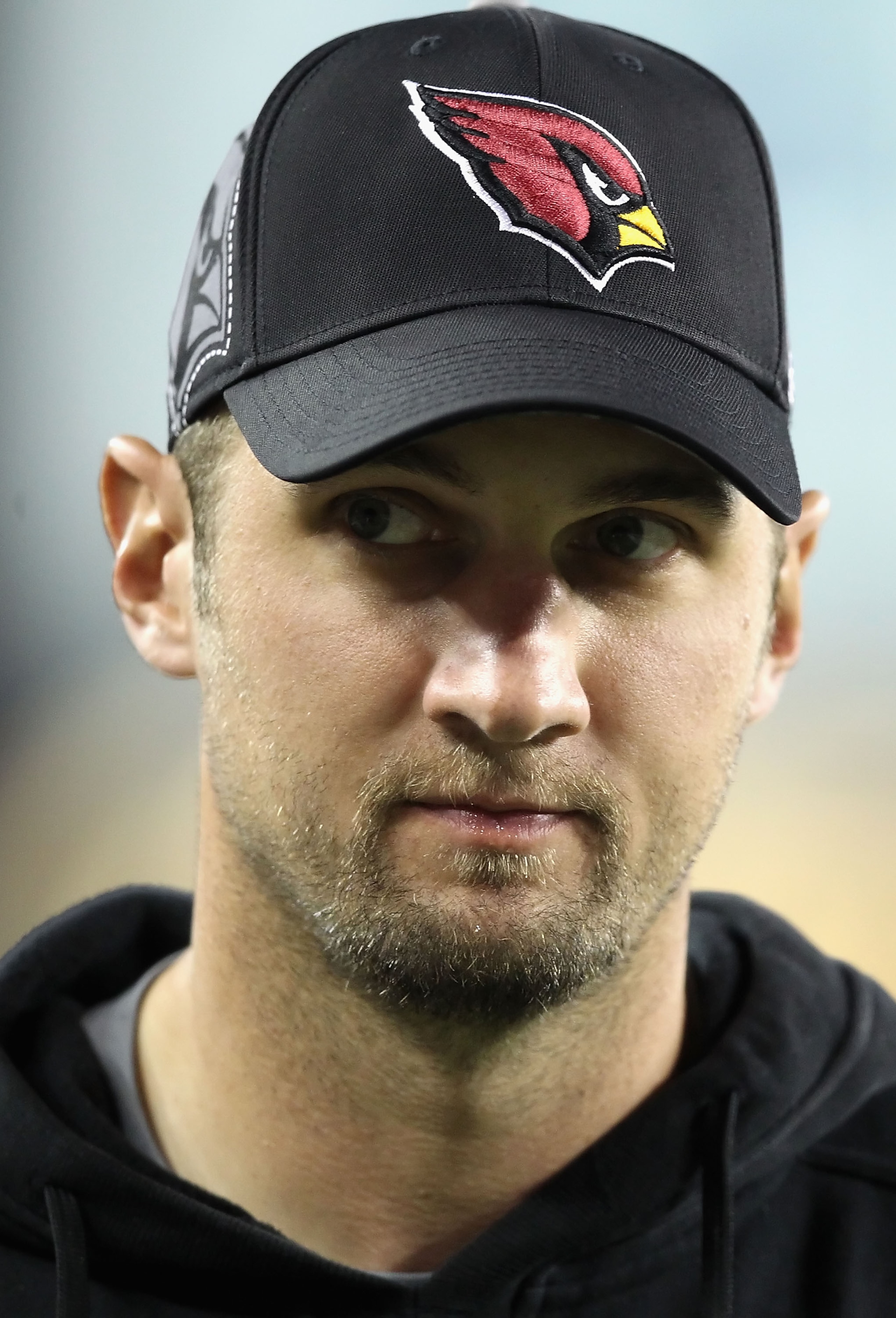 GLENDALE, AZ - DECEMBER 12:  Quarterback Derek Anderson #3 of the Arizona Cardinals watches from the sidelines during the NFL game against the Denver Broncos at the University of Phoenix Stadium on December 12, 2010 in Glendale, Arizona. The Cardinals def