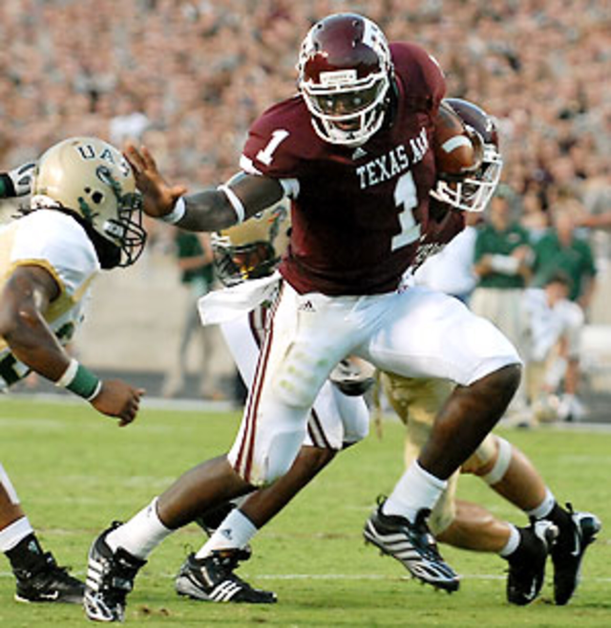 Johnson's athleticism could save his draft value