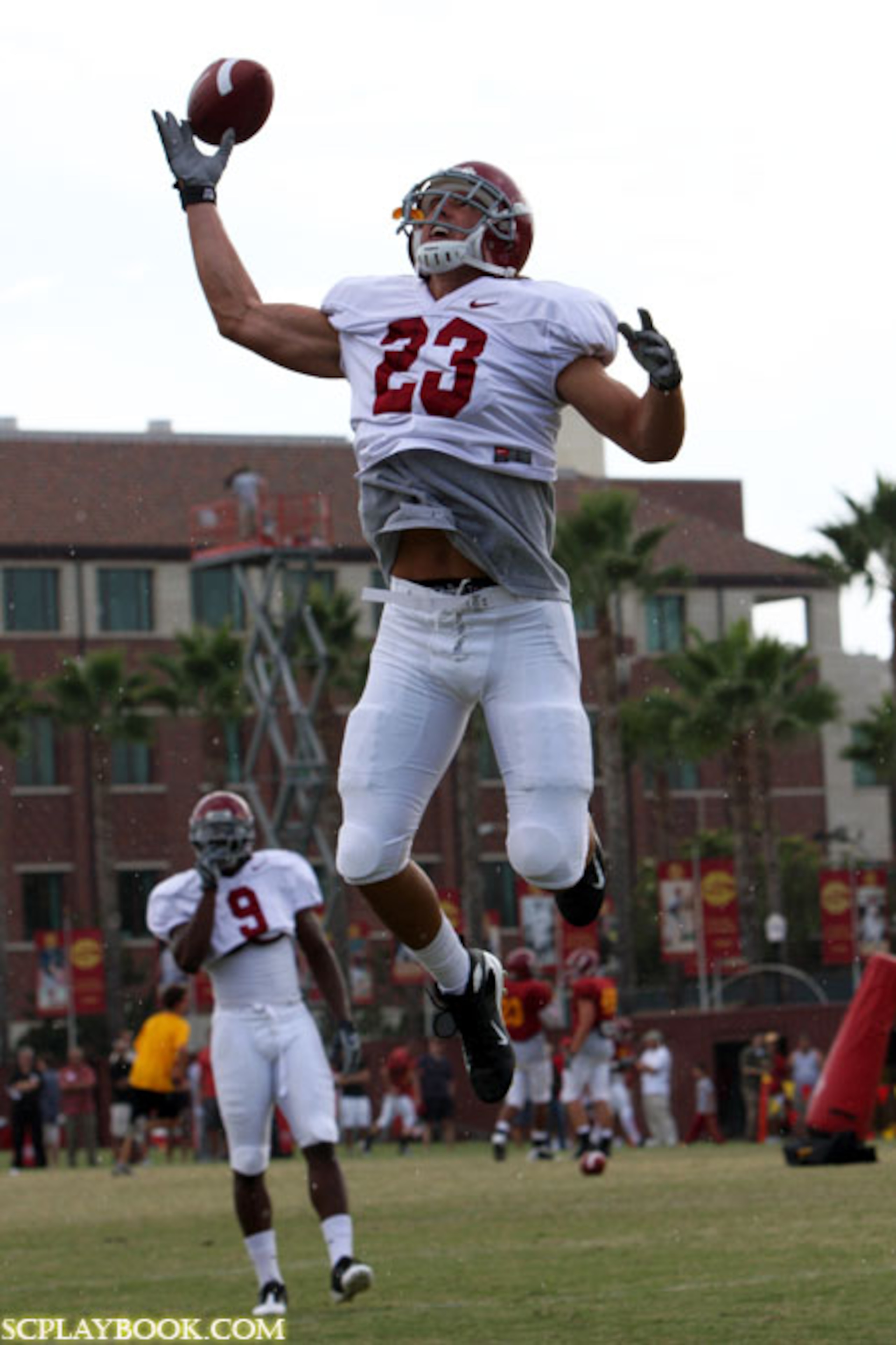 Cameron is a former basketball player who might find success on the football field