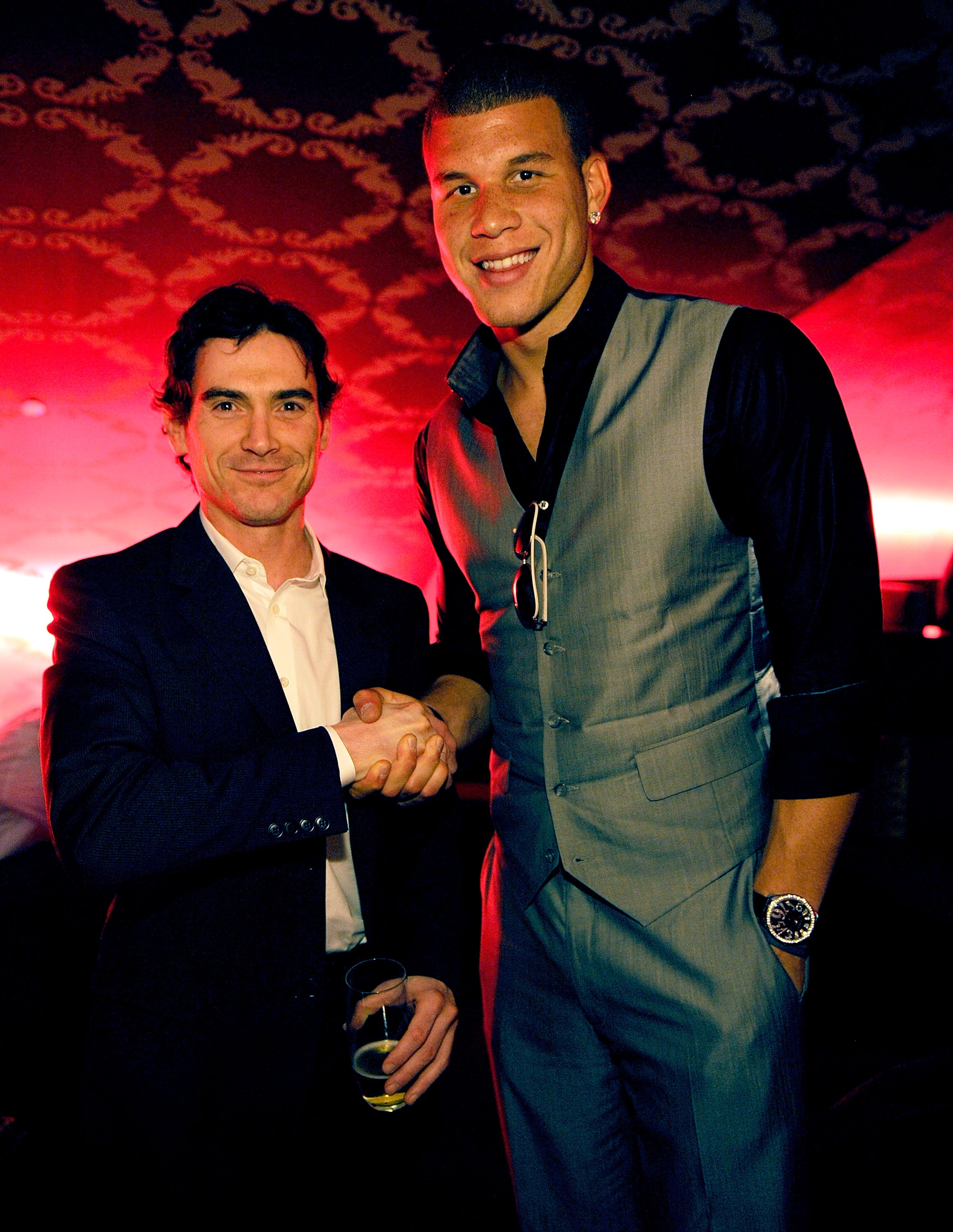 LOS ANGELES, CA - JULY 15:  Actor Billy Crudup (L) and NBA player Blake Griffin attend the 2009 ESPY Awards after party held at Club Nokia on July 15, 2009 in Los Angeles, California. The 17th annual ESPYs will air on Sunday, July 19 at 9PM ET on ESPN.  (