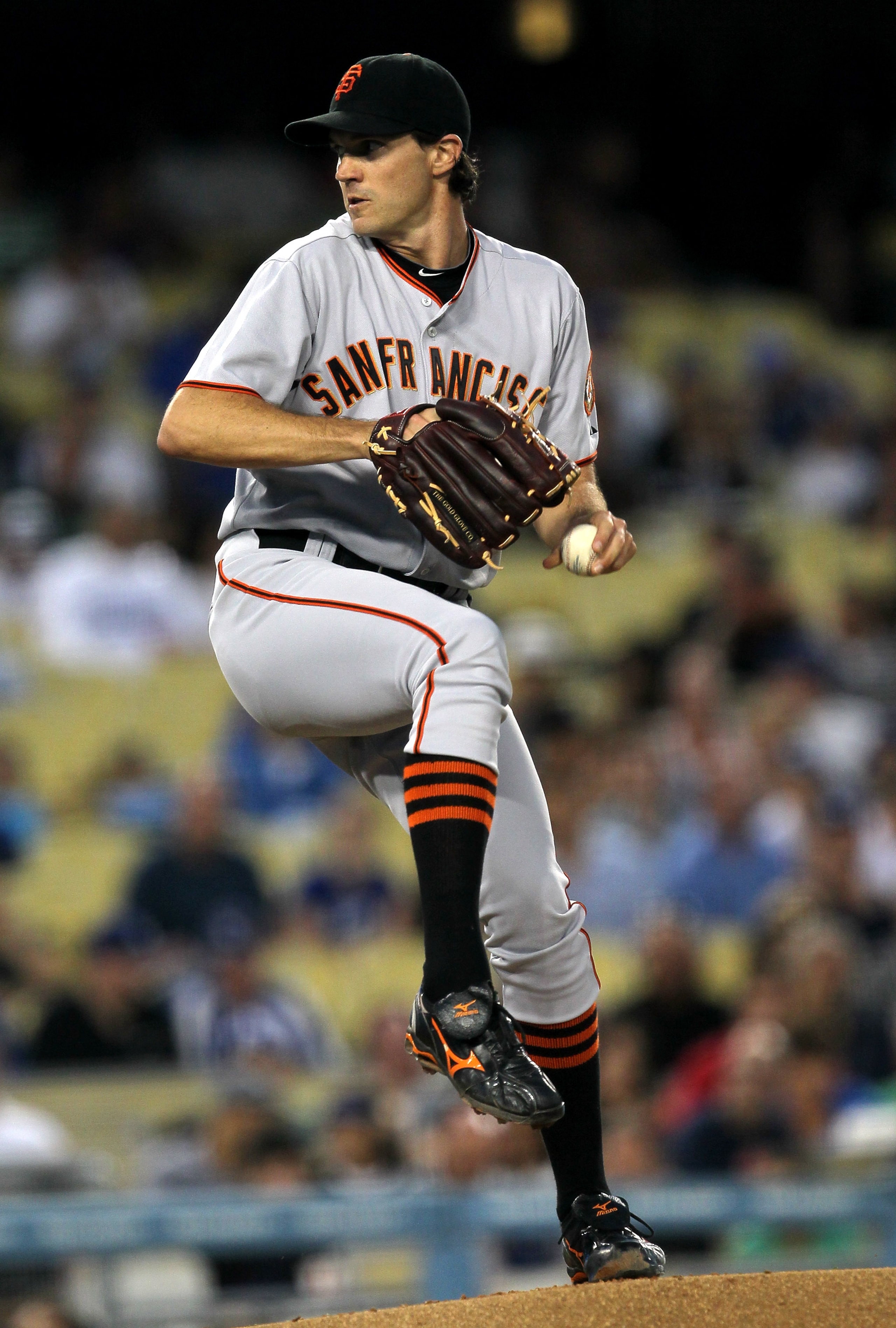 LOS ANGELES, CA - SEPTEMBER 03: Barry Zito #75 of the San Francisco Giants throws a pitch against the Los Angeles Dodgers on September 3, 2010 at Dodger Stadium in Los Angeles, California. (Photo by Stephen Dunn/Getty Images) LOS ANGELES, CA - SEPTEMBER 03: Barry Zito #75 of the San Francisco Giants throws a pitch against the Los Angeles Dodgers on September 3, 2010 at Dodger Stadium in Los Angeles, California. (Photo by Stephen Dunn/Getty Images)