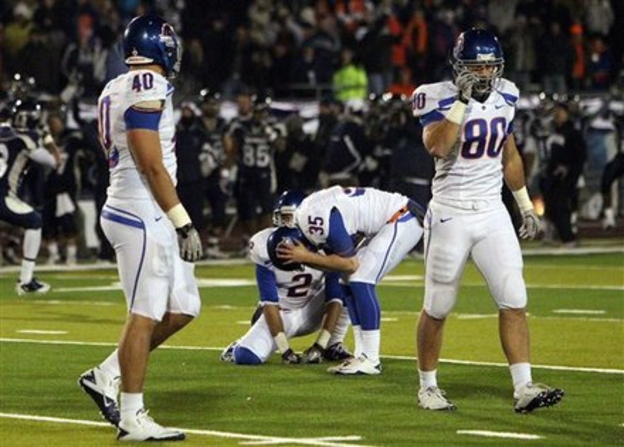 Even with a week schedule Boise still lost