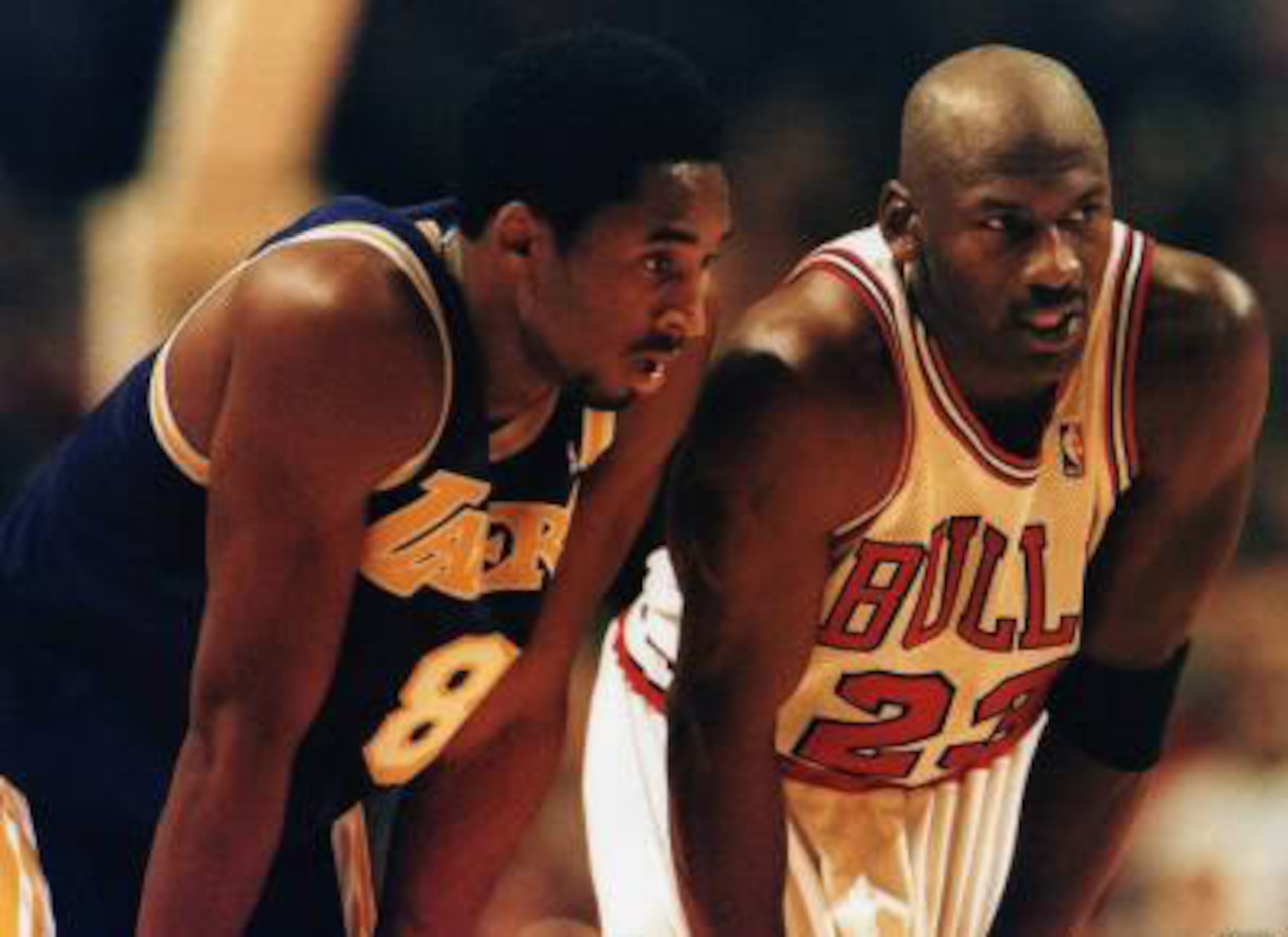 Kobe Bryant and Michael Jordan