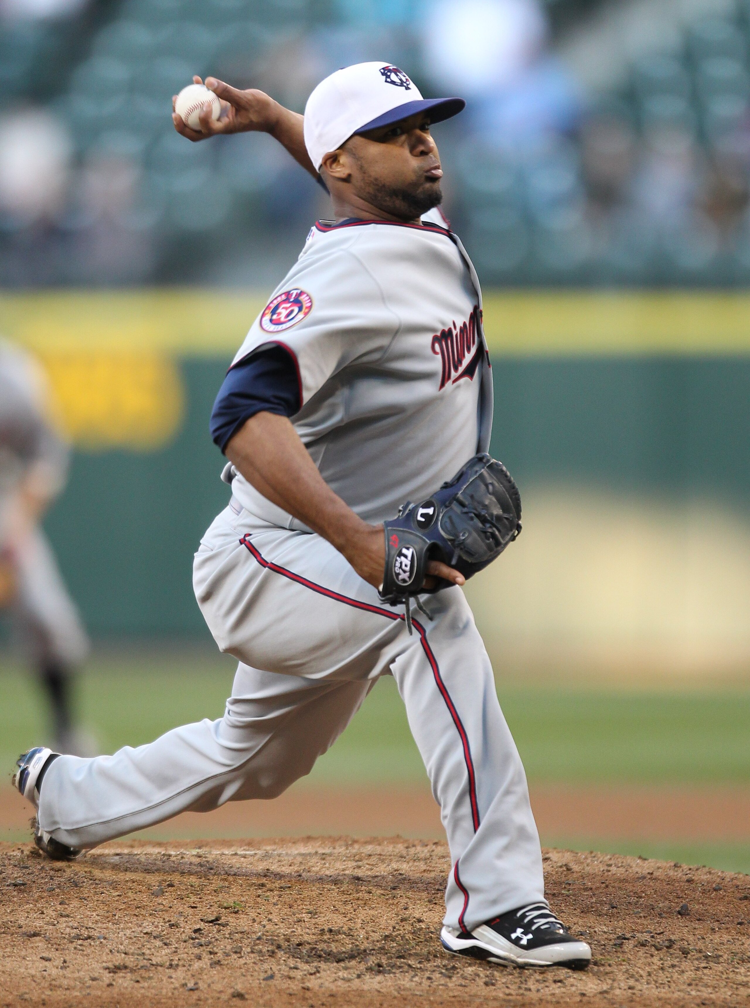 SEATTLE - MAY 31:  Starting pitcher Francisco Liriano #47 of the Minnesota Twins pitches against the Seattle Mariners at Safeco Field on May 31, 2010 in Seattle, Washington. (Photo by Otto Greule Jr/Getty Images)
