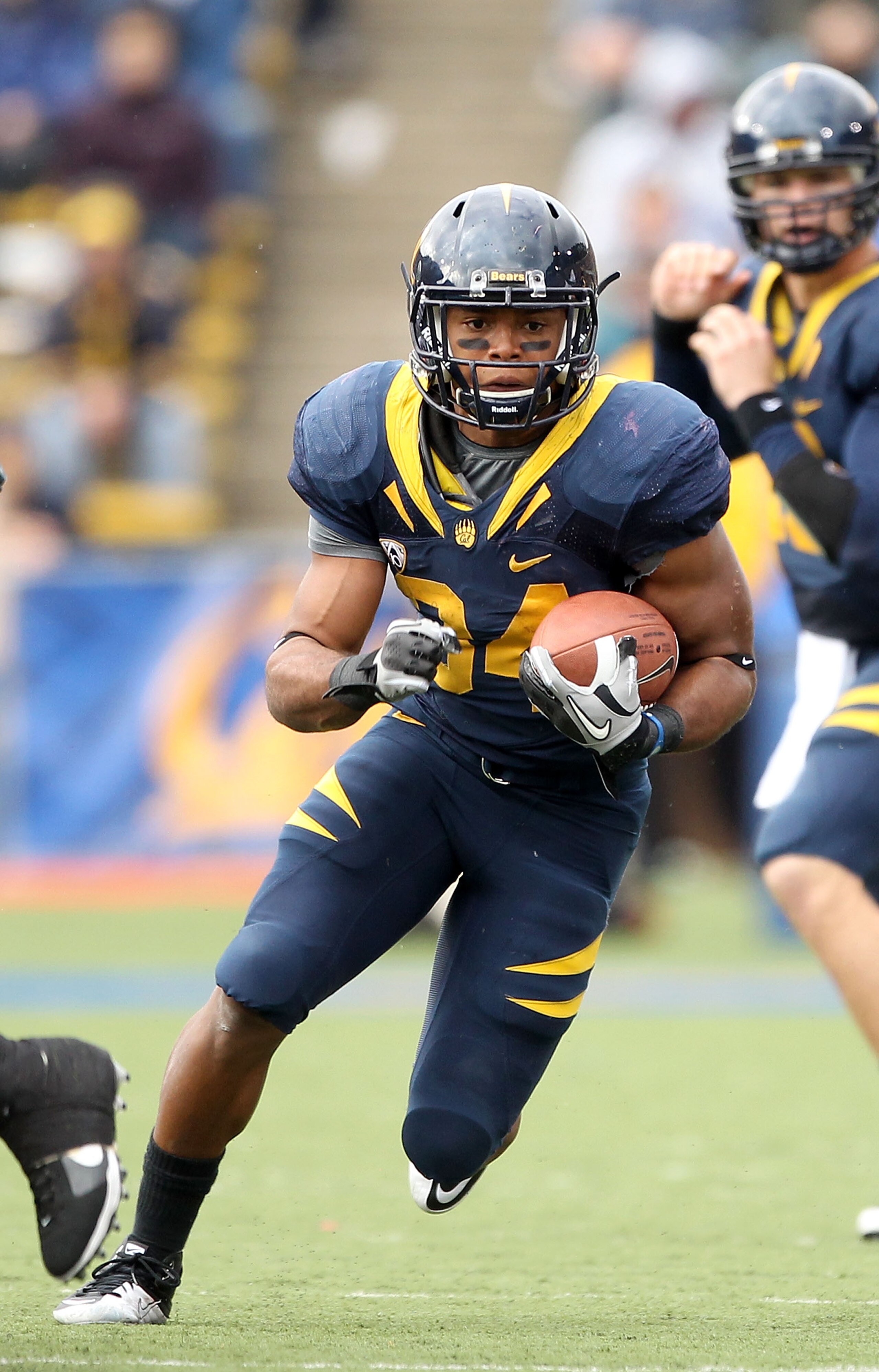 BERKELEY, CA - NOVEMBER 20: Shane Vereen #34 of the California Golden Bears in action against the Stanford Cardinal at California Memorial Stadium on November 20, 2010 in Berkeley, California. (Photo by Ezra Shaw/Getty Images) BERKELEY, CA - NOVEMBER 20: Shane Vereen #34 of the California Golden Bears in action against the Stanford Cardinal at California Memorial Stadium on November 20, 2010 in Berkeley, California. (Photo by Ezra Shaw/Getty Images)