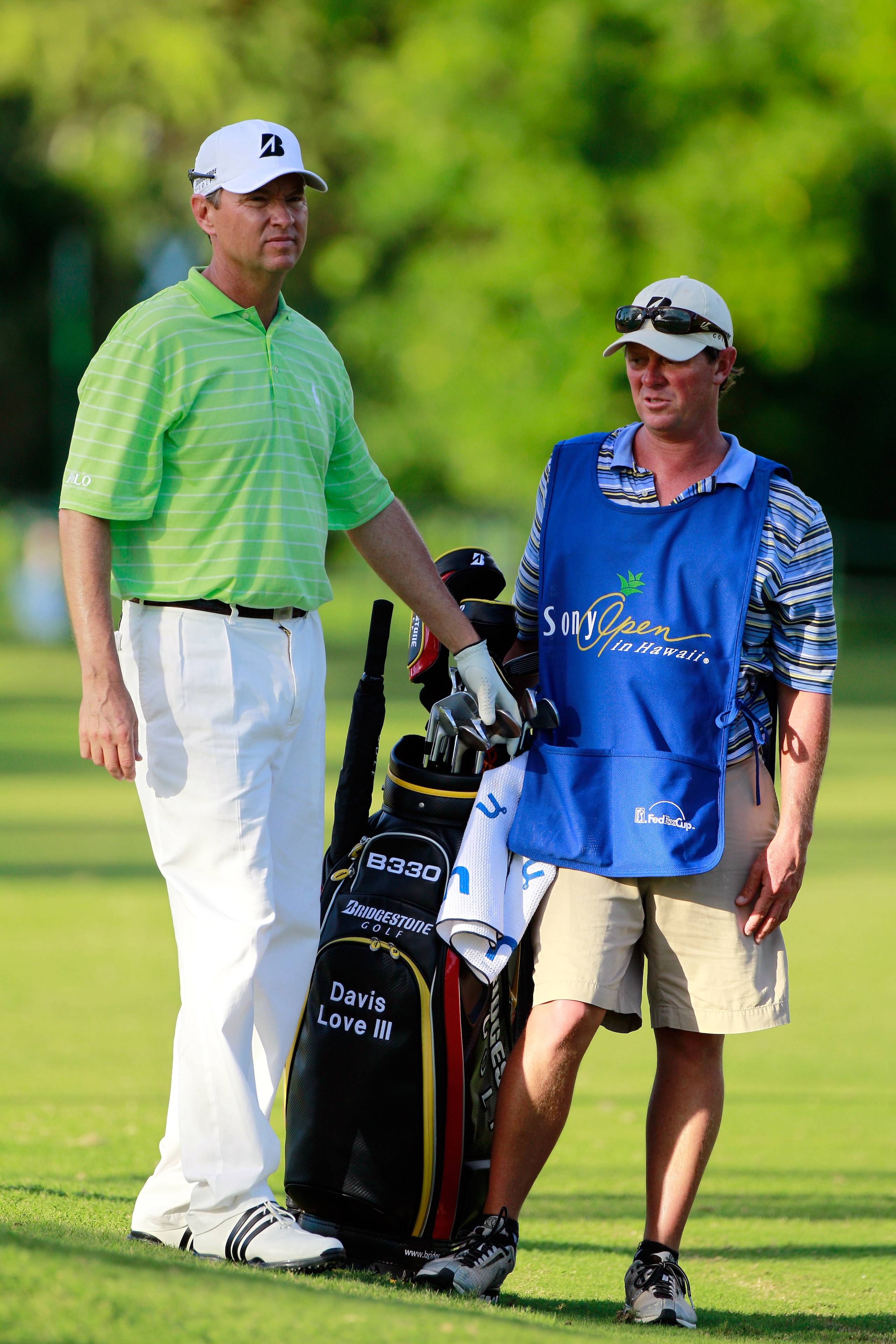 HONOLULU, HI - JANUARY 15: Davis Love III plays a shot on the 8th hole during the second round of the Sony Open at Waialae Country Club on January 15, 2011 in Honolulu, Hawaii. (Photo by Sam Greenwood/Getty Images) HONOLULU, HI - JANUARY 15: Davis Love III plays a shot on the 8th hole during the second round of the Sony Open at Waialae Country Club on January 15, 2011 in Honolulu, Hawaii. (Photo by Sam Greenwood/Getty Images)