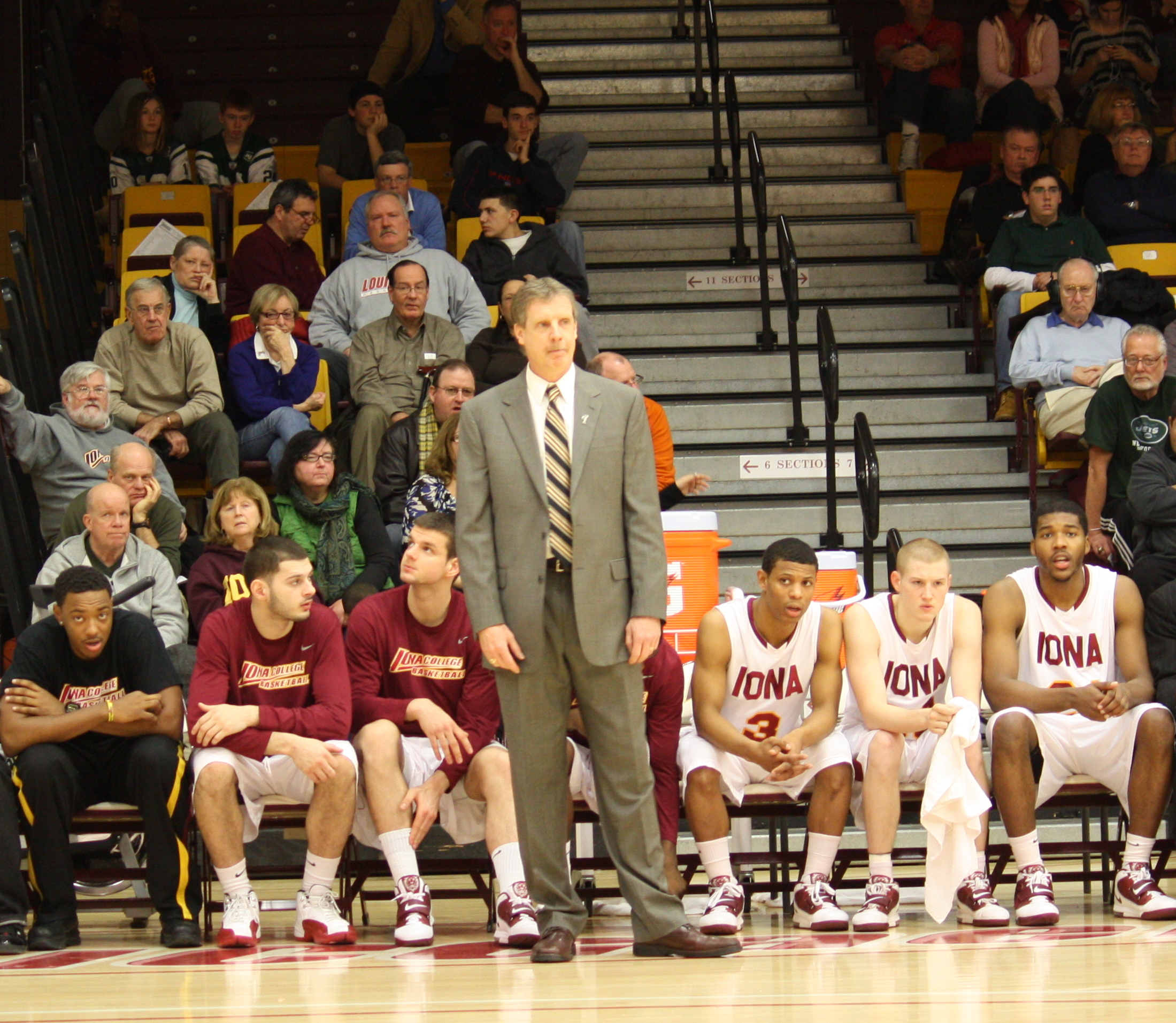 First Year Iona Coach Tim Cluess has stressed defense to his squad.