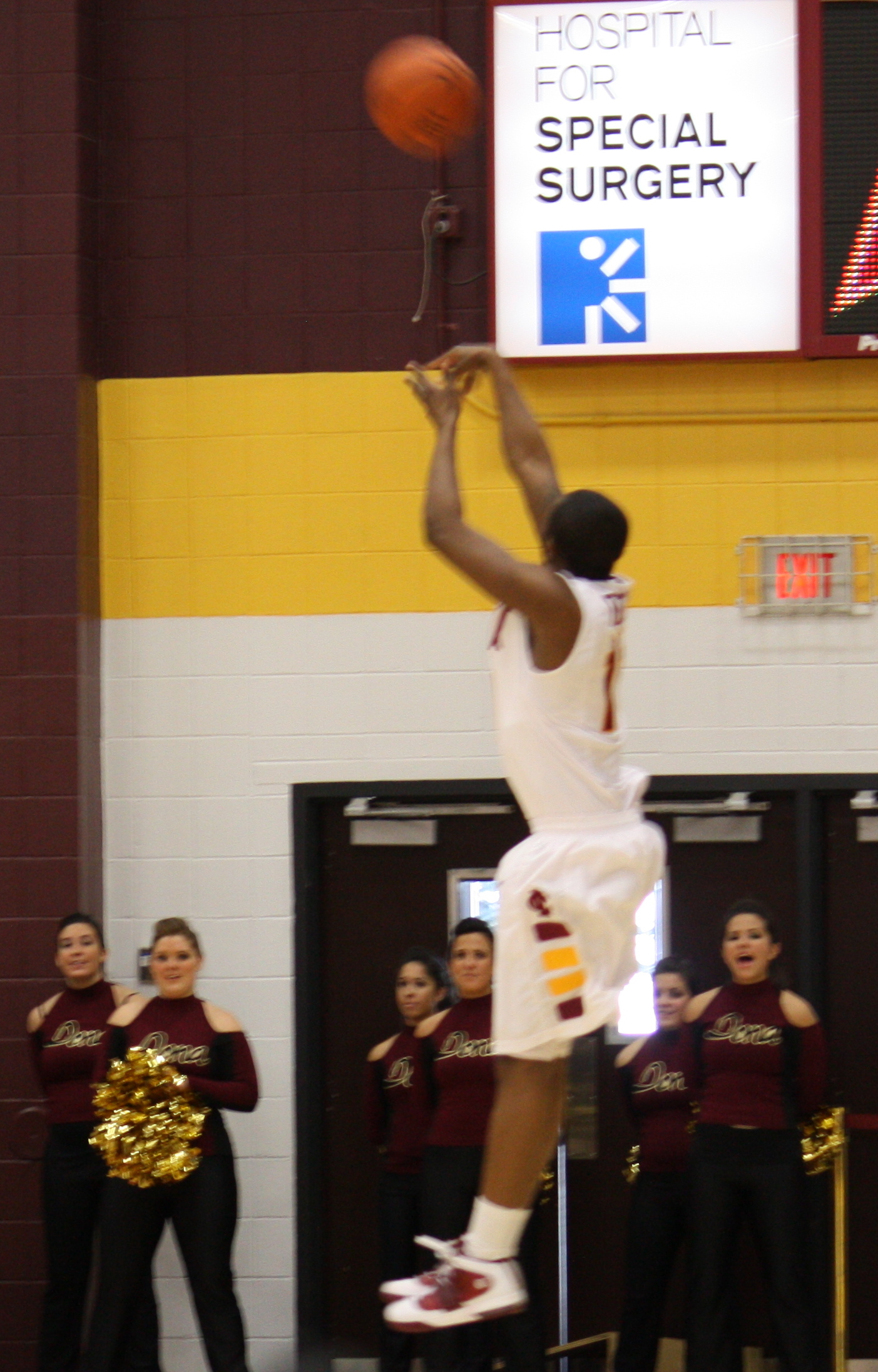 Trinity Fields Shoots Against Marist