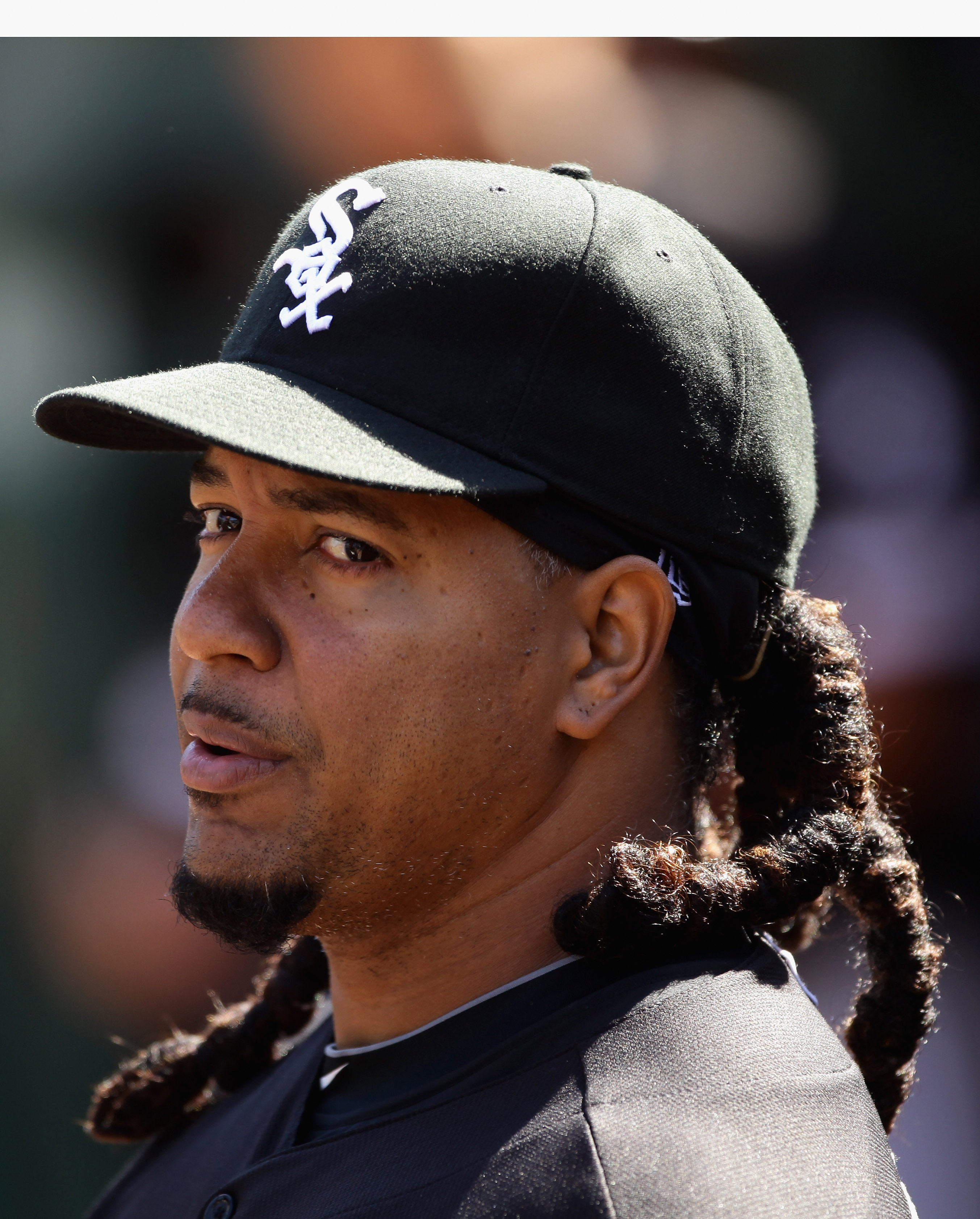 OAKLAND, CA - SEPTEMBER 22: Manny Ramirez #99 of the Chicago White Sox stands in the dugout before their game against the Oakland Athletics at the Oakland-Alameda County Coliseum on September 22, 2010 in Oakland, California. (Photo by Ezra Shaw/Getty Im