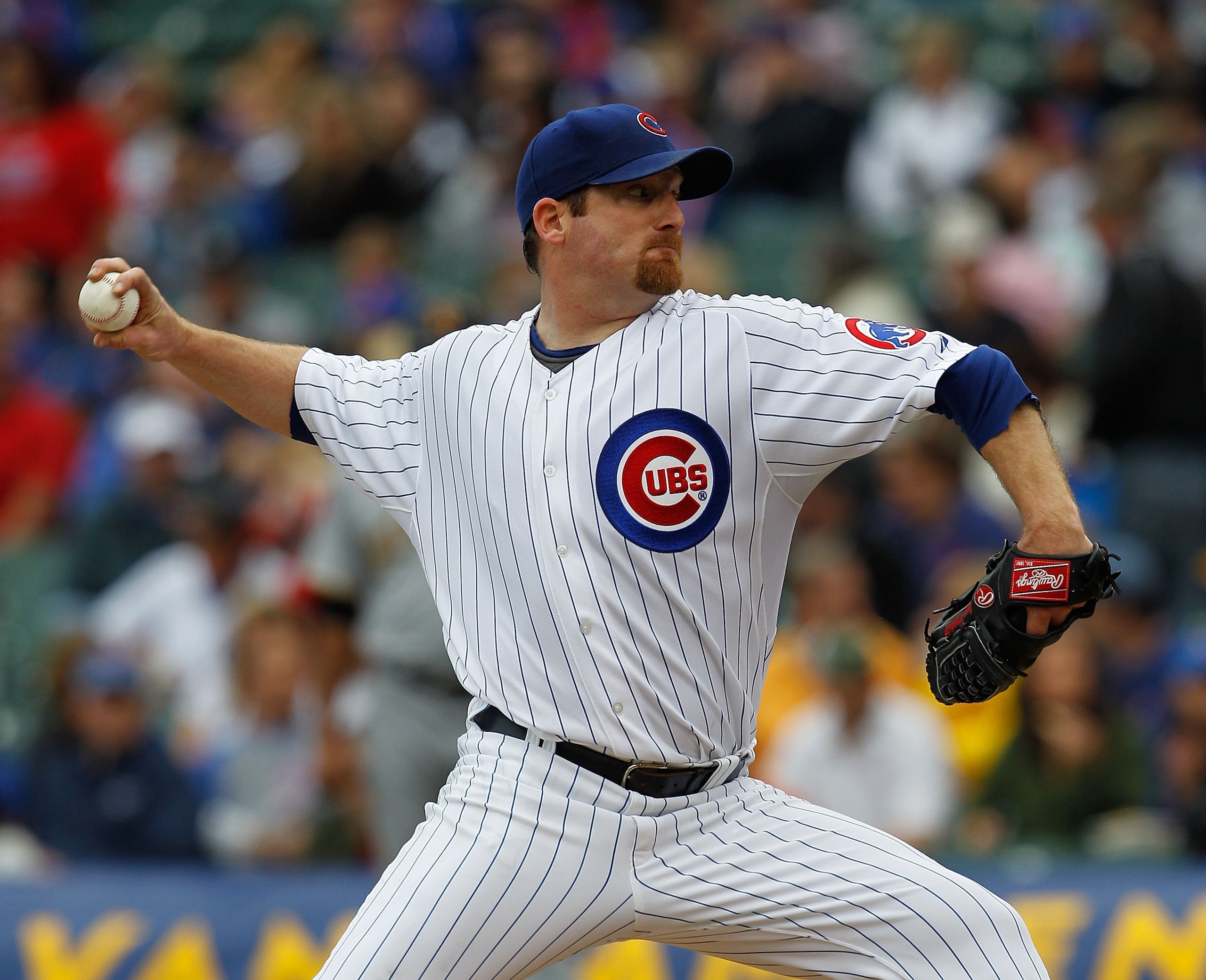 CHICAGO - MAY 15: Starting pitcher Ryan Dempster #46 of the Chicago Cubs pitches against the Pittsburgh Pirates at Wrigley Field on May 15, 2010 in Chicago, Illinois. The Pirates defeated the Cubs 4-3. (Photo by Jonathan Daniel/Getty Images) CHICAGO - MAY 15: Starting pitcher Ryan Dempster #46 of the Chicago Cubs pitches against the Pittsburgh Pirates at Wrigley Field on May 15, 2010 in Chicago, Illinois. The Pirates defeated the Cubs 4-3. (Photo by Jonathan Daniel/Getty Images)