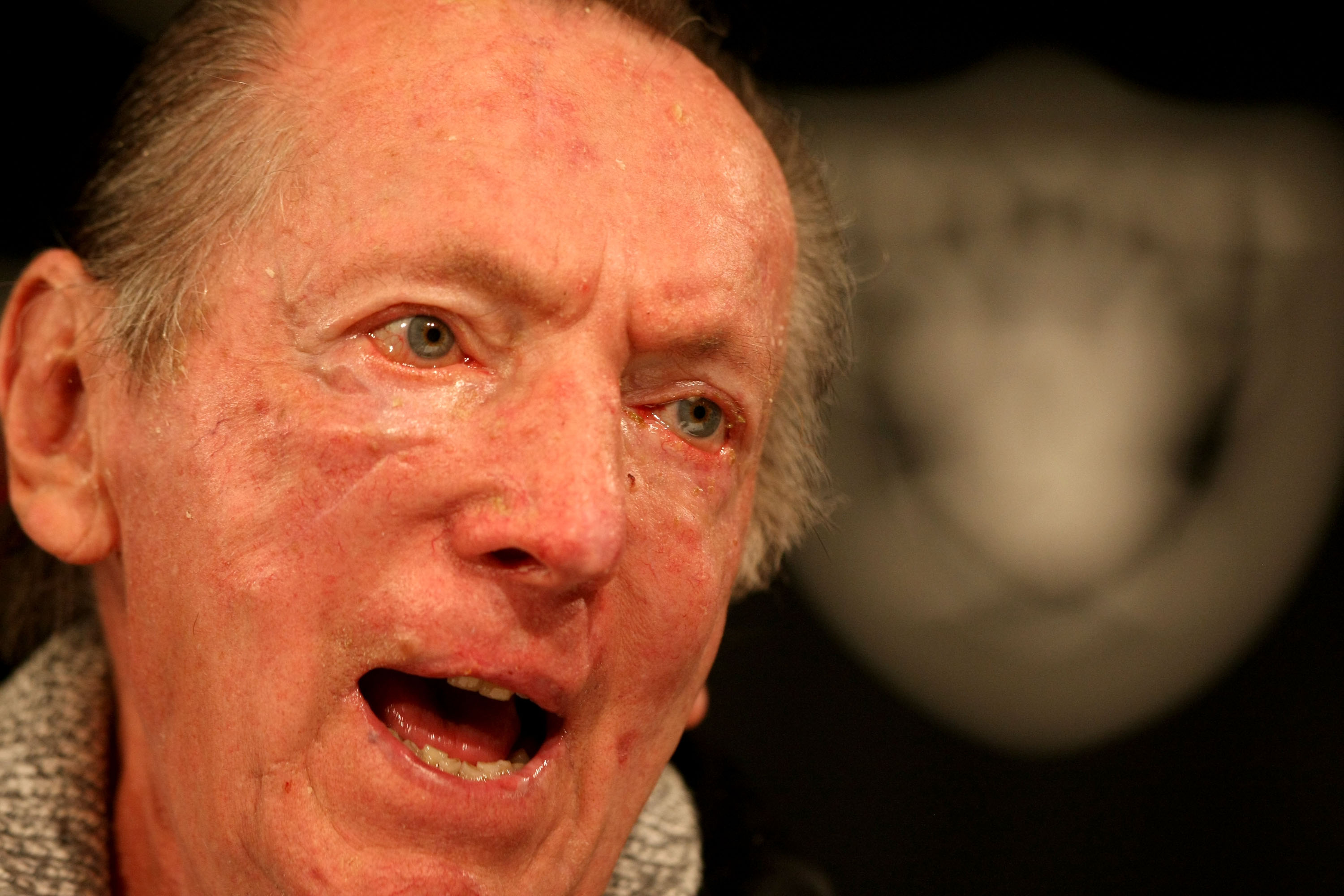 Oakland Raiders owner Al Davis speaks during a press conference