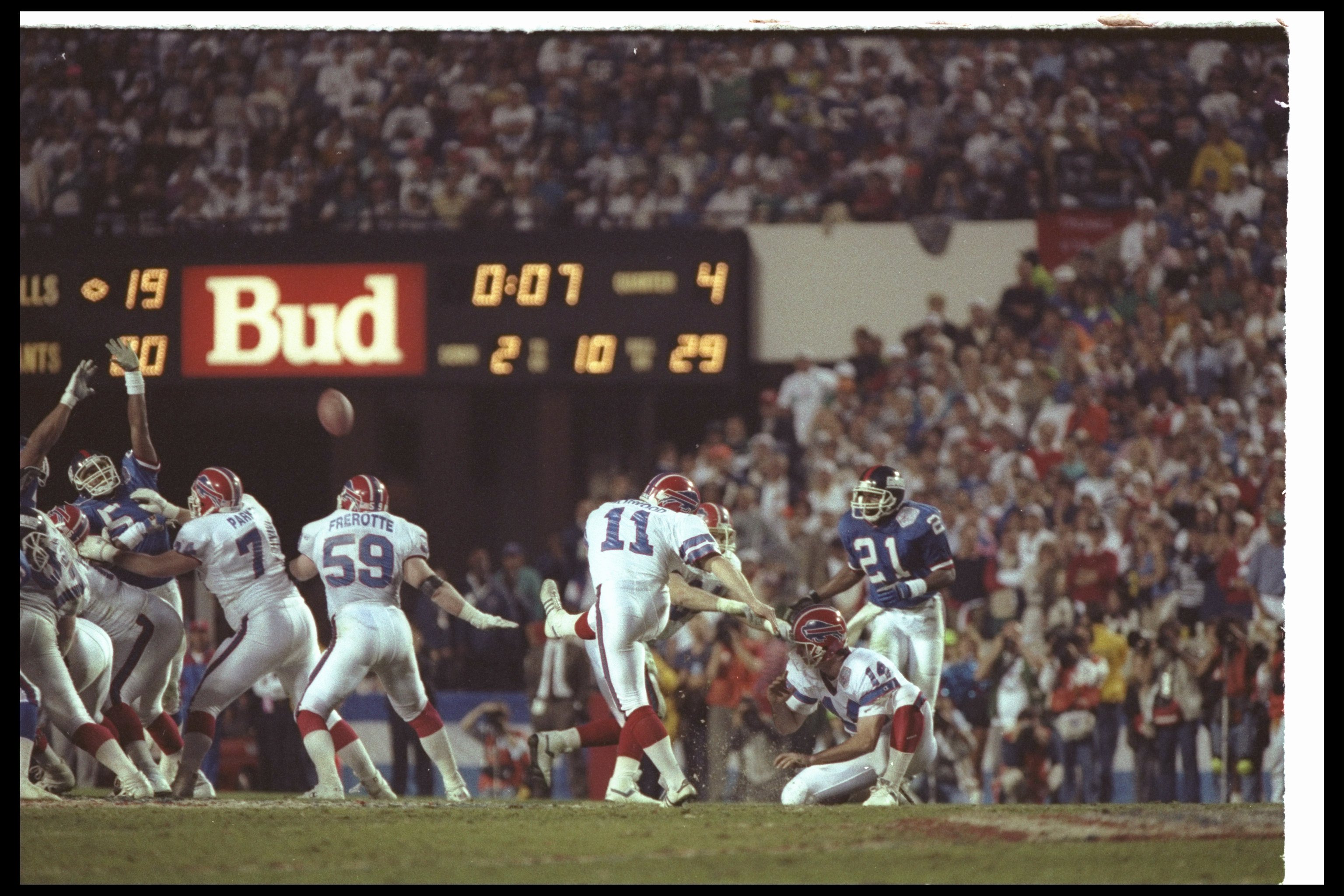 Bills kicker Scott Norwood's 'Wide Right' jersey from Super Bowl XXV up for  auction