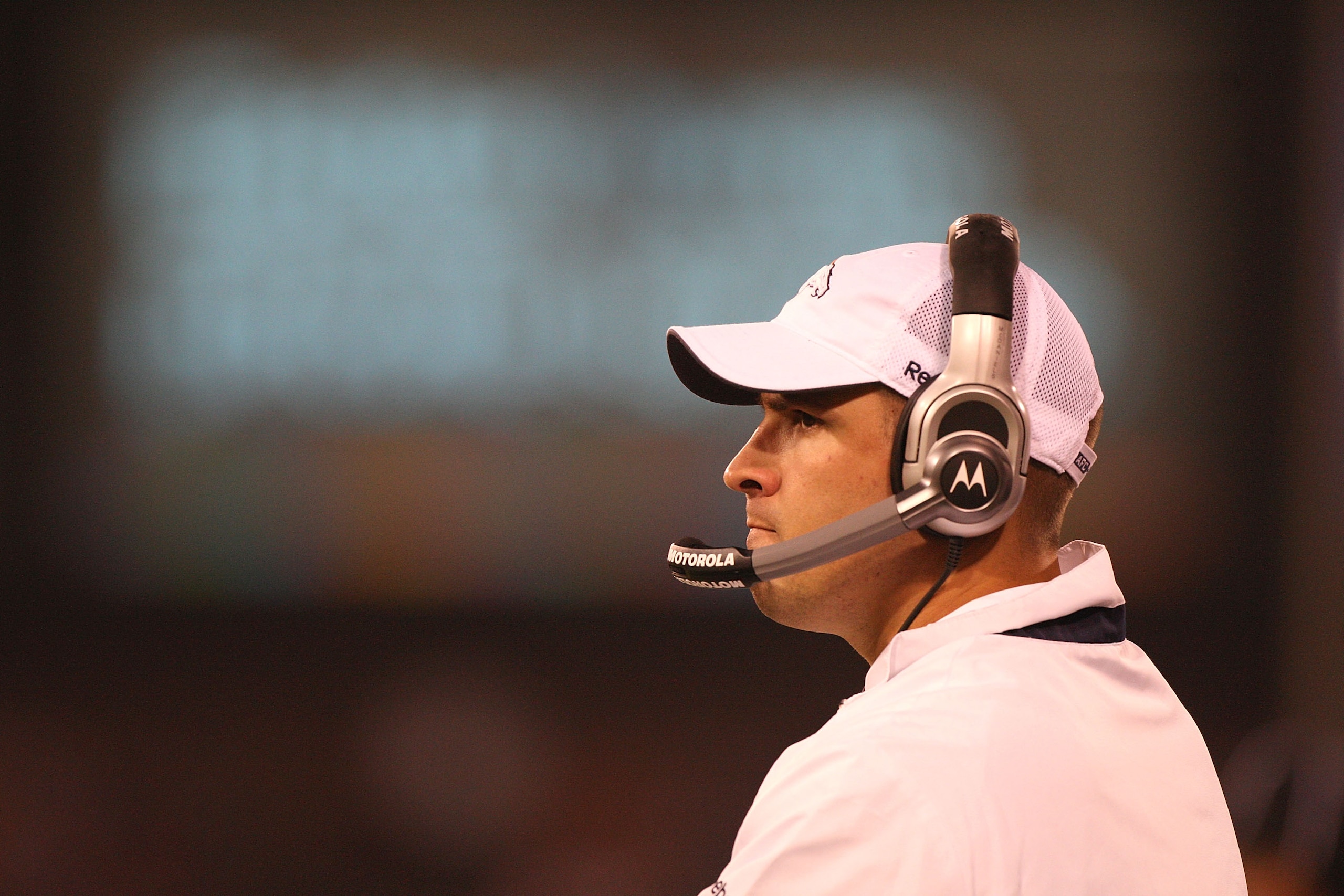 SAN FRANCISCO - AUGUST 14: Head coach Josh McDaniels of the Denver Broncos looks on against the San Francisco 49ers during the preseason game on August 14, 2009 at Candlestick Park in San Francisco, California. (Photo by Jed Jacobsohn/Getty Images) SAN FRANCISCO - AUGUST 14: Head coach Josh McDaniels of the Denver Broncos looks on against the San Francisco 49ers during the preseason game on August 14, 2009 at Candlestick Park in San Francisco, California. (Photo by Jed Jacobsohn/Getty Images)