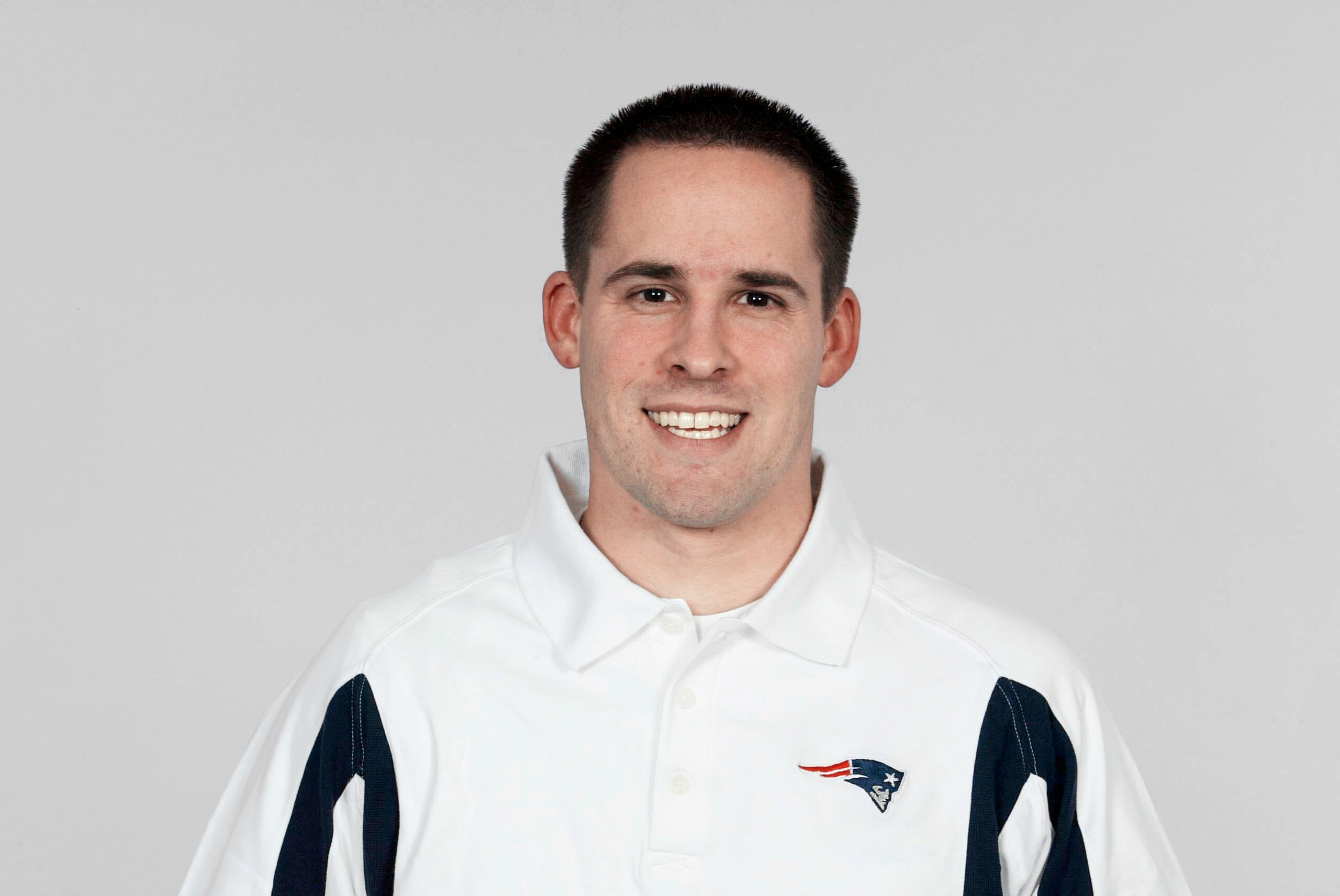 FOXBOROUGH, MA - 2005: Josh McDaniels of the New England Patriots poses for his 2005 NFL headshot at photo day in Foxborough, Massachusetts. (Photo by Getty Images) FOXBOROUGH, MA - 2005: Josh McDaniels of the New England Patriots poses for his 2005 NFL headshot at photo day in Foxborough, Massachusetts. (Photo by Getty Images)