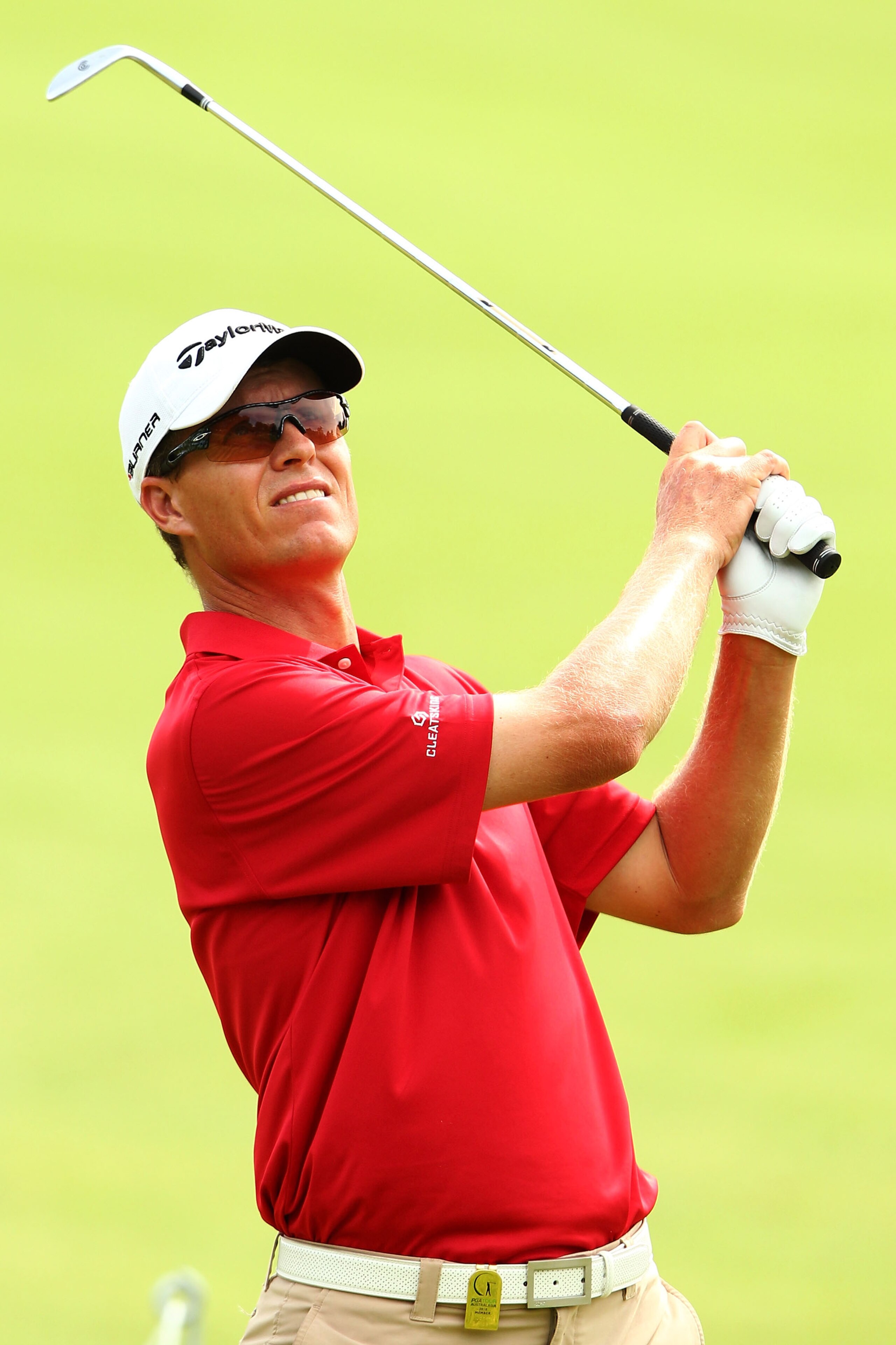 SYDNEY, AUSTRALIA - DECEMBER 05: John Senden of Australia plays a shot on the 13th hole during day four of the Australian Open at The Lakes Golf Club on December 5, 2010 in Sydney, Australia. (Photo by Brendon Thorne/Getty Images) SYDNEY, AUSTRALIA - DECEMBER 05: John Senden of Australia plays a shot on the 13th hole during day four of the Australian Open at The Lakes Golf Club on December 5, 2010 in Sydney, Australia. (Photo by Brendon Thorne/Getty Images)