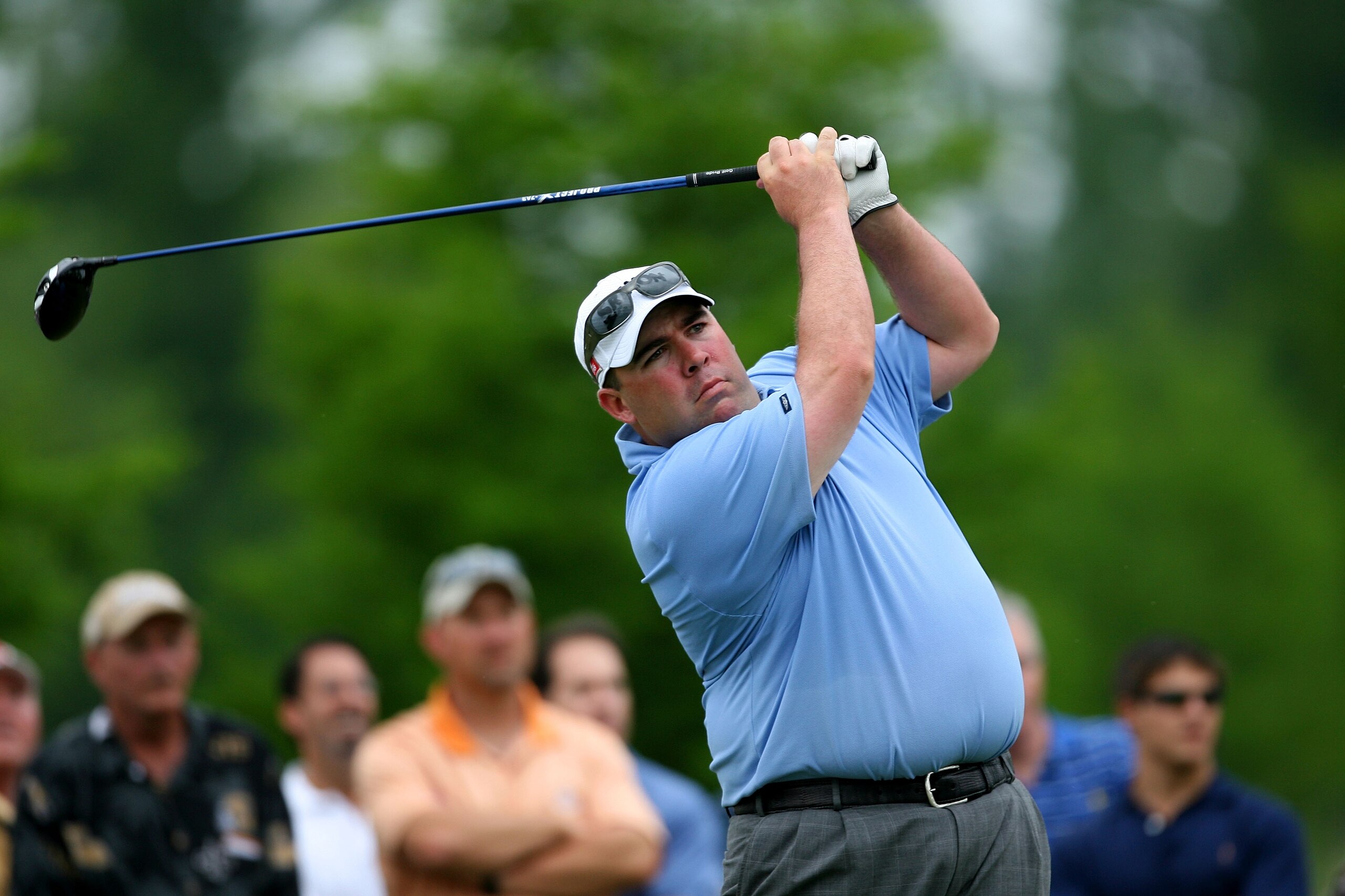 AVONDALE, LA - APRIL 23: Kevin Stadler tees off on the 13th hole during the second round of the Zurich Classic at TPC Louisiana on April 23, 2010 in Avondale, Louisiana. (Photo by Chris Trotman/Getty Images) AVONDALE, LA - APRIL 23: Kevin Stadler tees off on the 13th hole during the second round of the Zurich Classic at TPC Louisiana on April 23, 2010 in Avondale, Louisiana. (Photo by Chris Trotman/Getty Images)