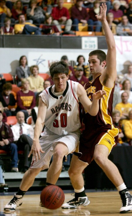 Krieger-Coble is on defense