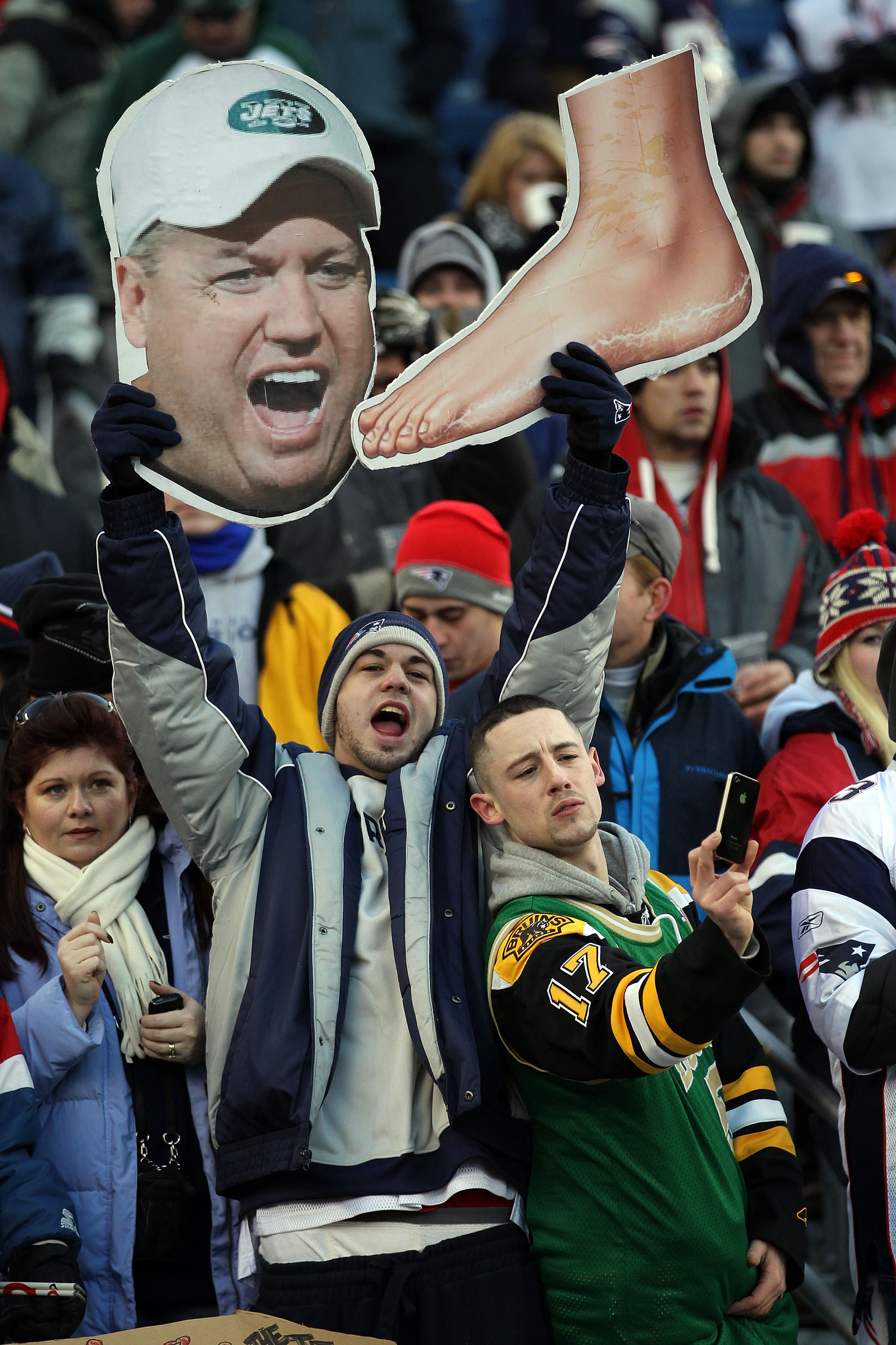 The Time A New England Patriots Fan Asked Rex Ryan To Rate His