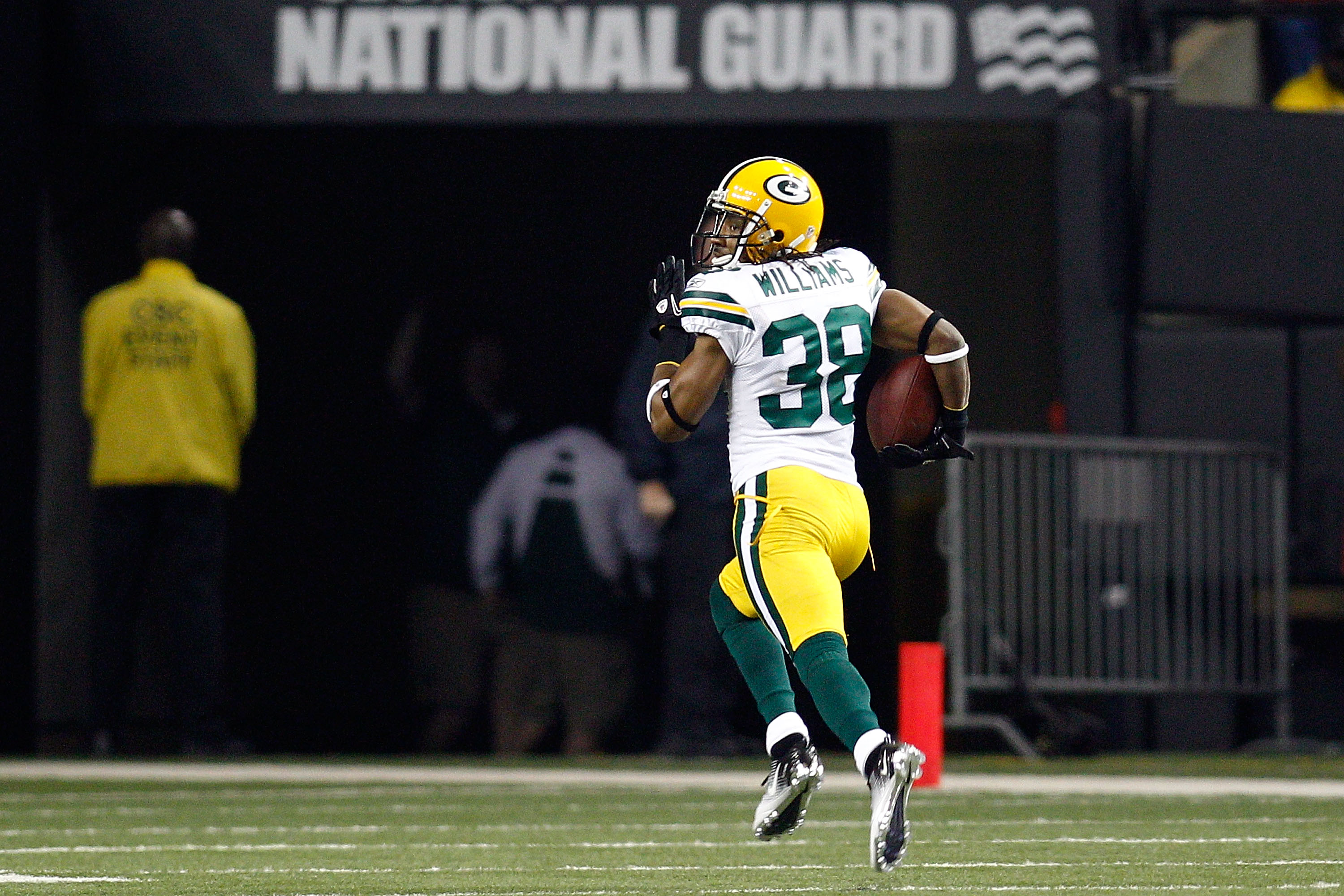 Highlight - Tramon Williams pivotal 70 yard interception return