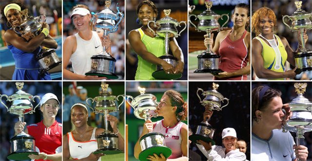 portugisisk Gennemvæd bent Australian Open: The All-Time Top 10 Women's Champions | Bleacher Report |  Latest News, Videos and Highlights