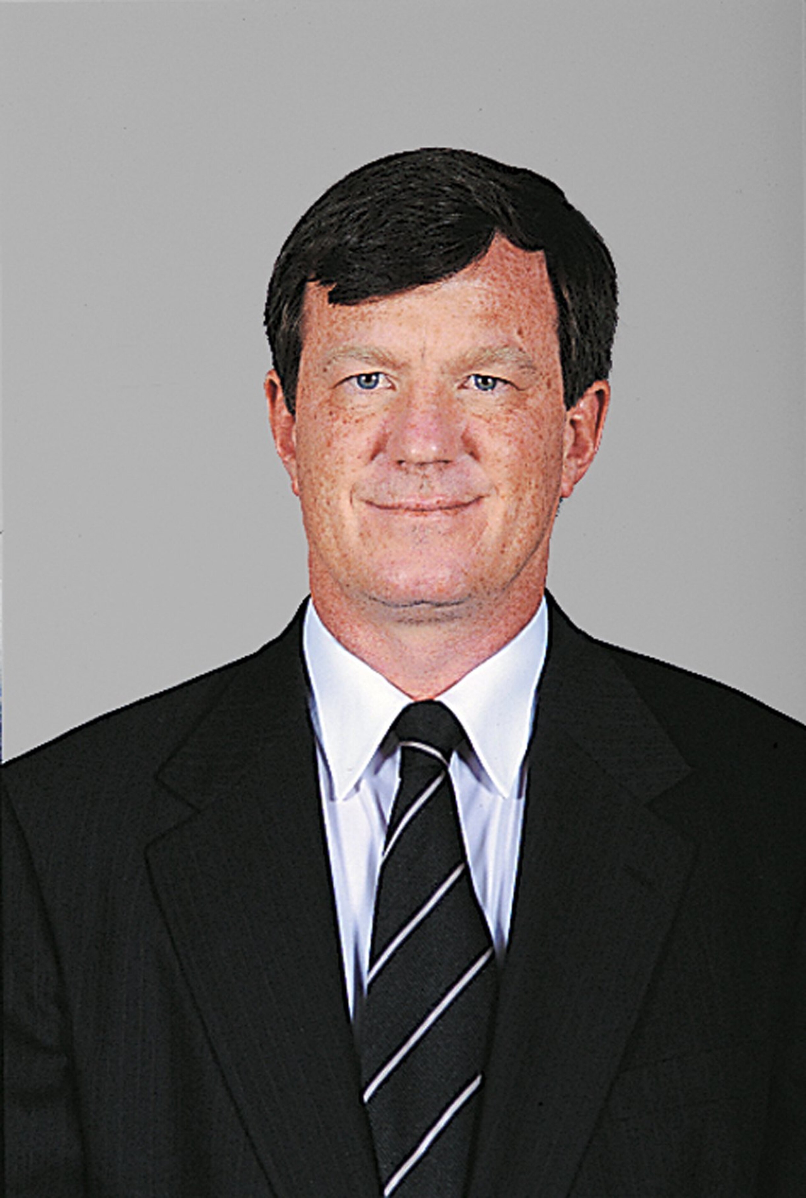 CHARLOTTE, NC - 2007:  Marty Hurney of the Carolina Panthers poses for his 2007 NFL headshot at photo day in Charlotte, North Carolina.  (Photo by Getty Images)