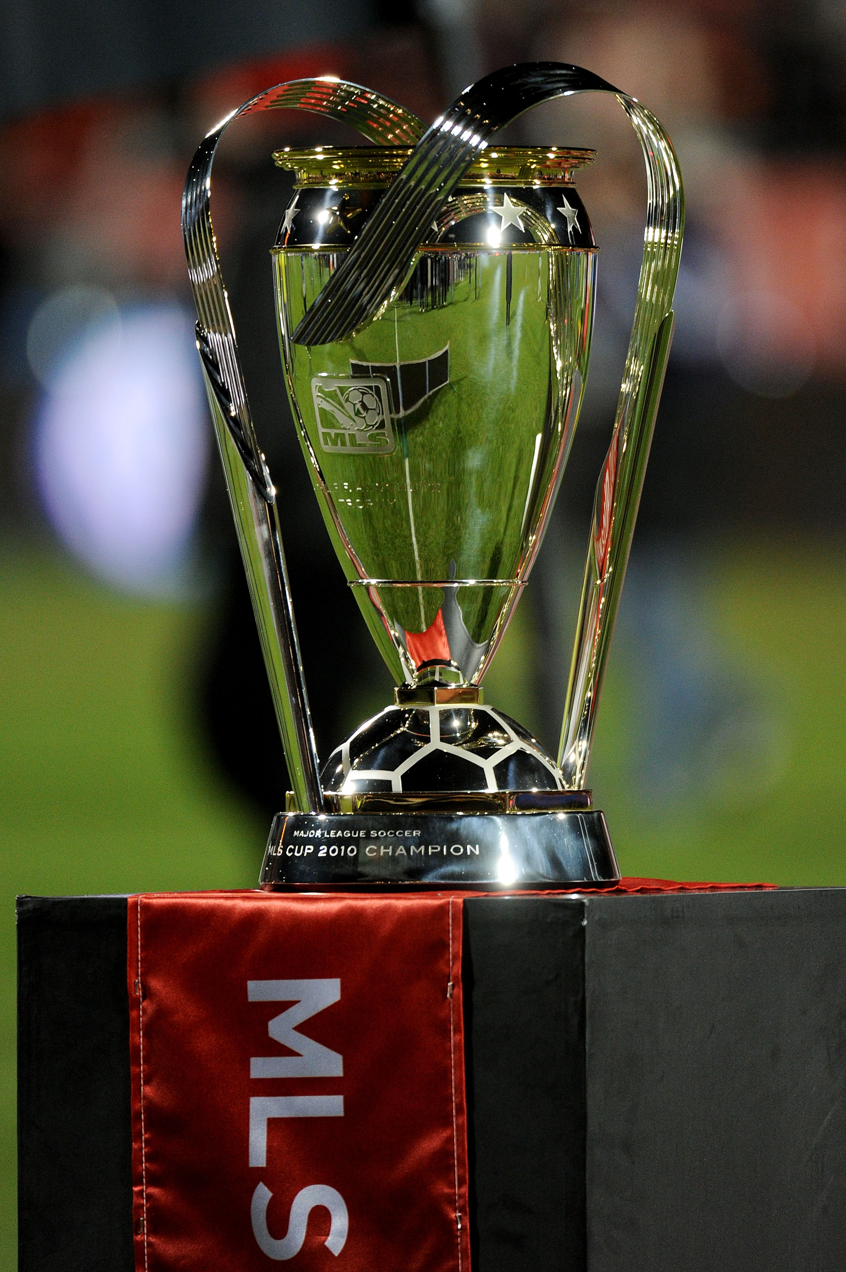 TORONTO, ON - NOVEMBER 21:  The Philip F. Anschutz Trophy is seen after the Colorado Rapids defeated FC Dallas 2-1 in overtime of the 2010 MLS Cup match at BMO Field on November 21, 2010 in Toronto, Canada.  (Photo by Harry How/Getty Images)
