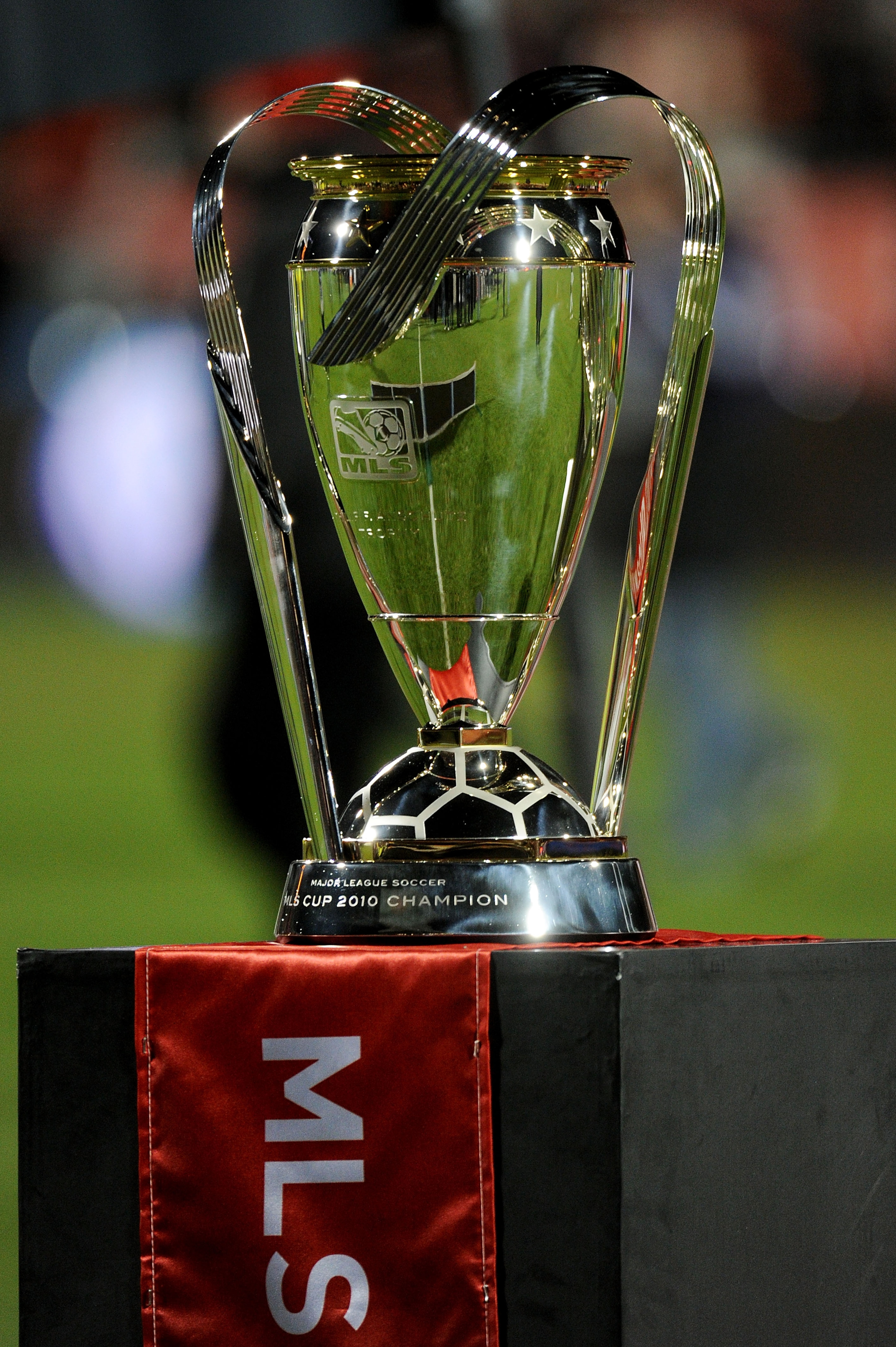 TORONTO, ON - NOVEMBER 21:  The Philip F. Anschutz Trophy is seen after the Colorado Rapids defeated FC Dallas 2-1 in overtime of the 2010 MLS Cup match at BMO Field on November 21, 2010 in Toronto, Canada.  (Photo by Harry How/Getty Images)