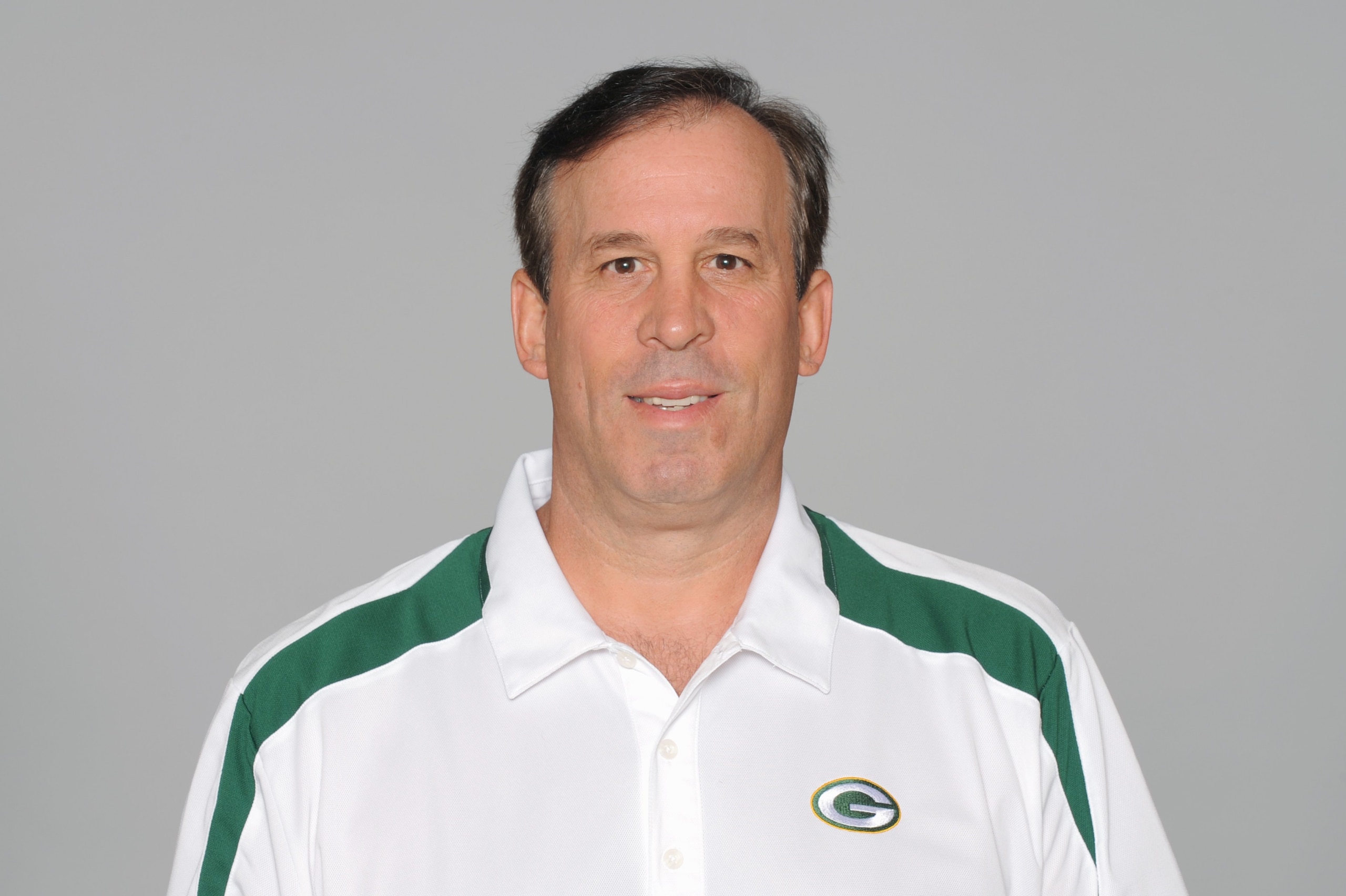 GREEN BAY, WI - 2009: Mike Trgovac of the Green Bay Packers poses for his 2009 NFL headshot at photo day in Green Bay, Wisconsin. (Photo by NFL Photos) GREEN BAY, WI - 2009: Mike Trgovac of the Green Bay Packers poses for his 2009 NFL headshot at photo day in Green Bay, Wisconsin. (Photo by NFL Photos)