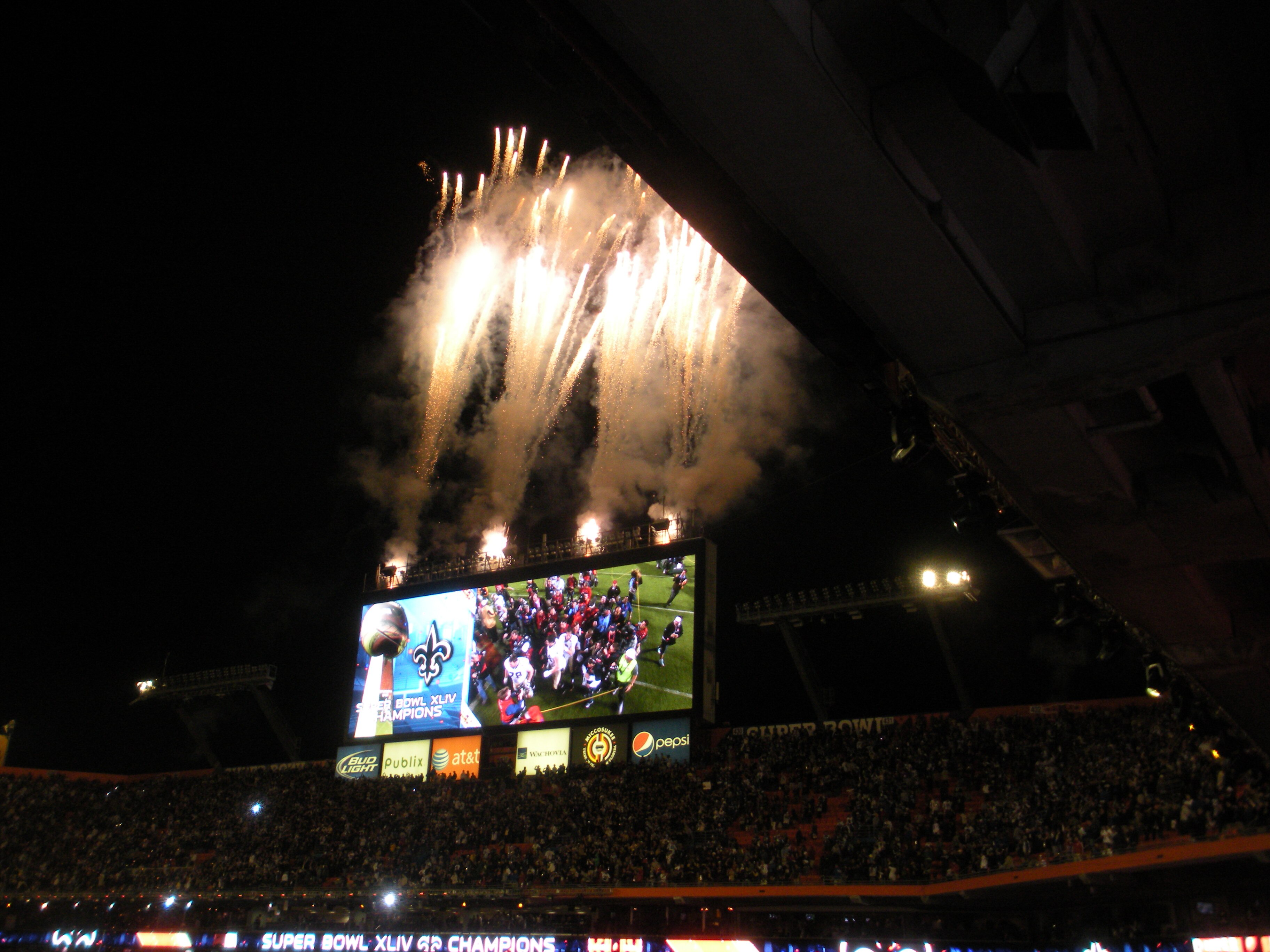 Post Game Fireworks K Kraetzer