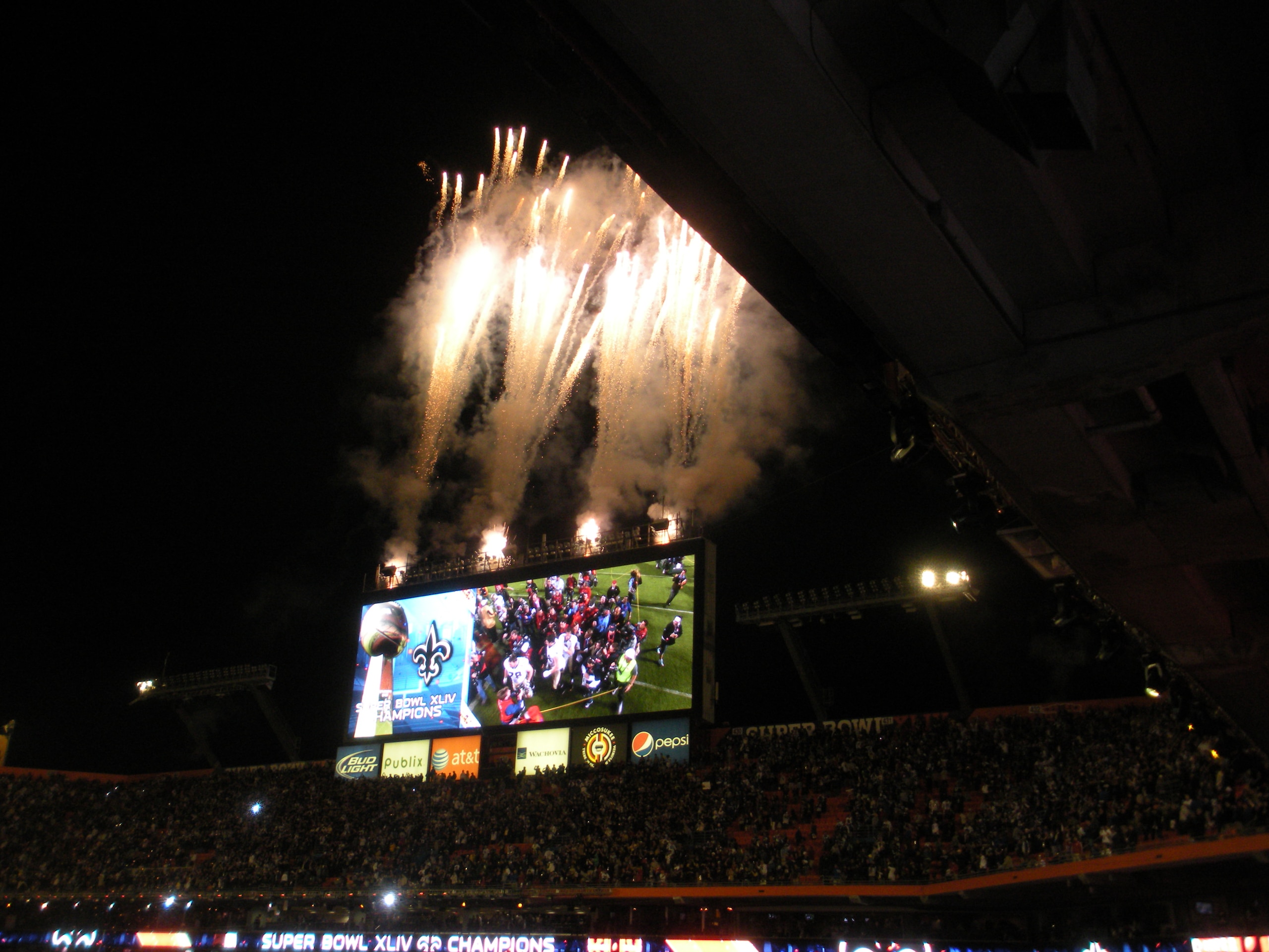 Post Game Fireworks K Kraetzer