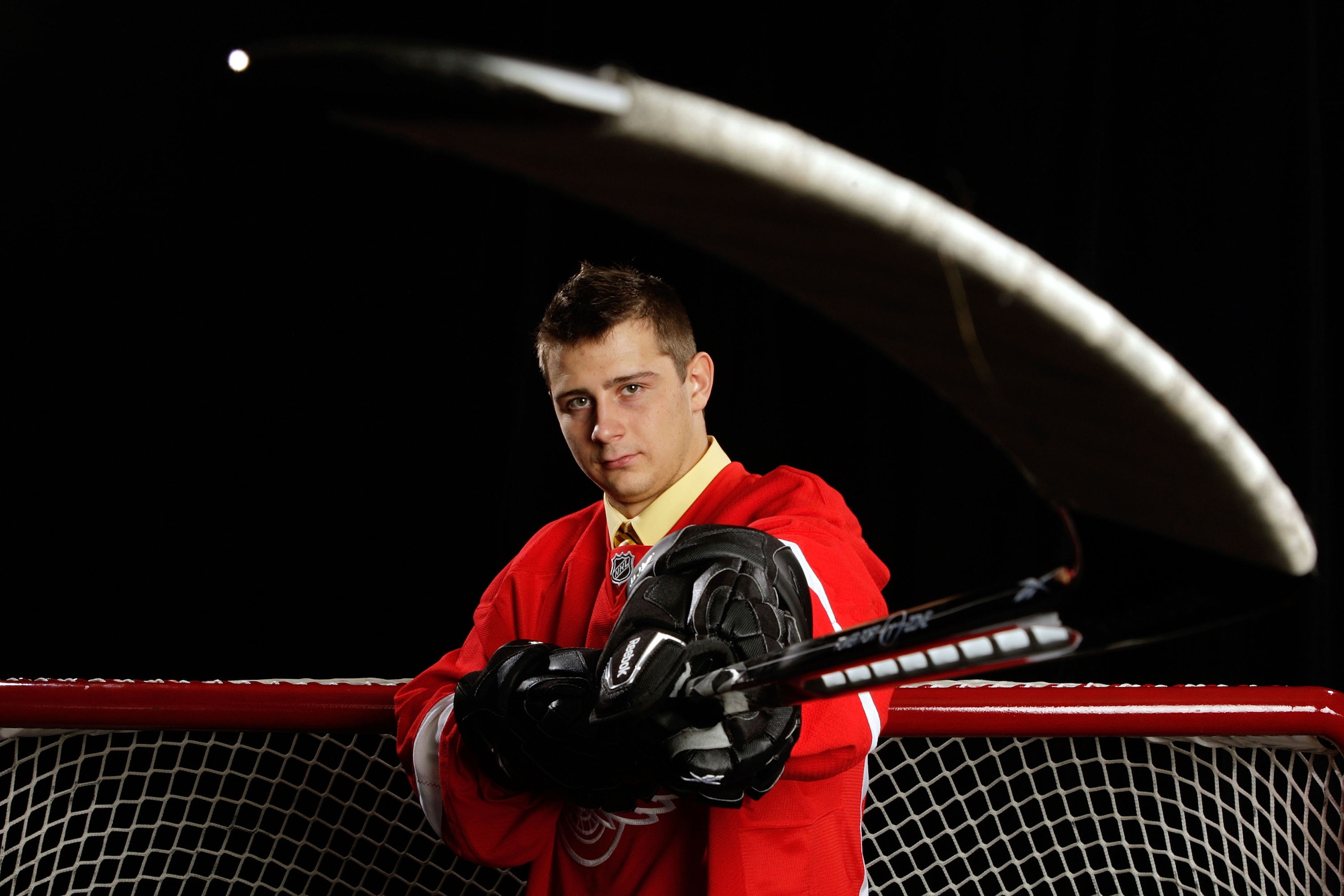 MONTREAL, QC - JUNE 27:  Tomas Tatar of the Detroit Red Wings poses for a portrait during the 2009 NHL Entry Draft at the Bell Centre on June 26, 2009 in Montreal, Quebec, Canada.  (Photo by Jamie Squire/Getty Images)