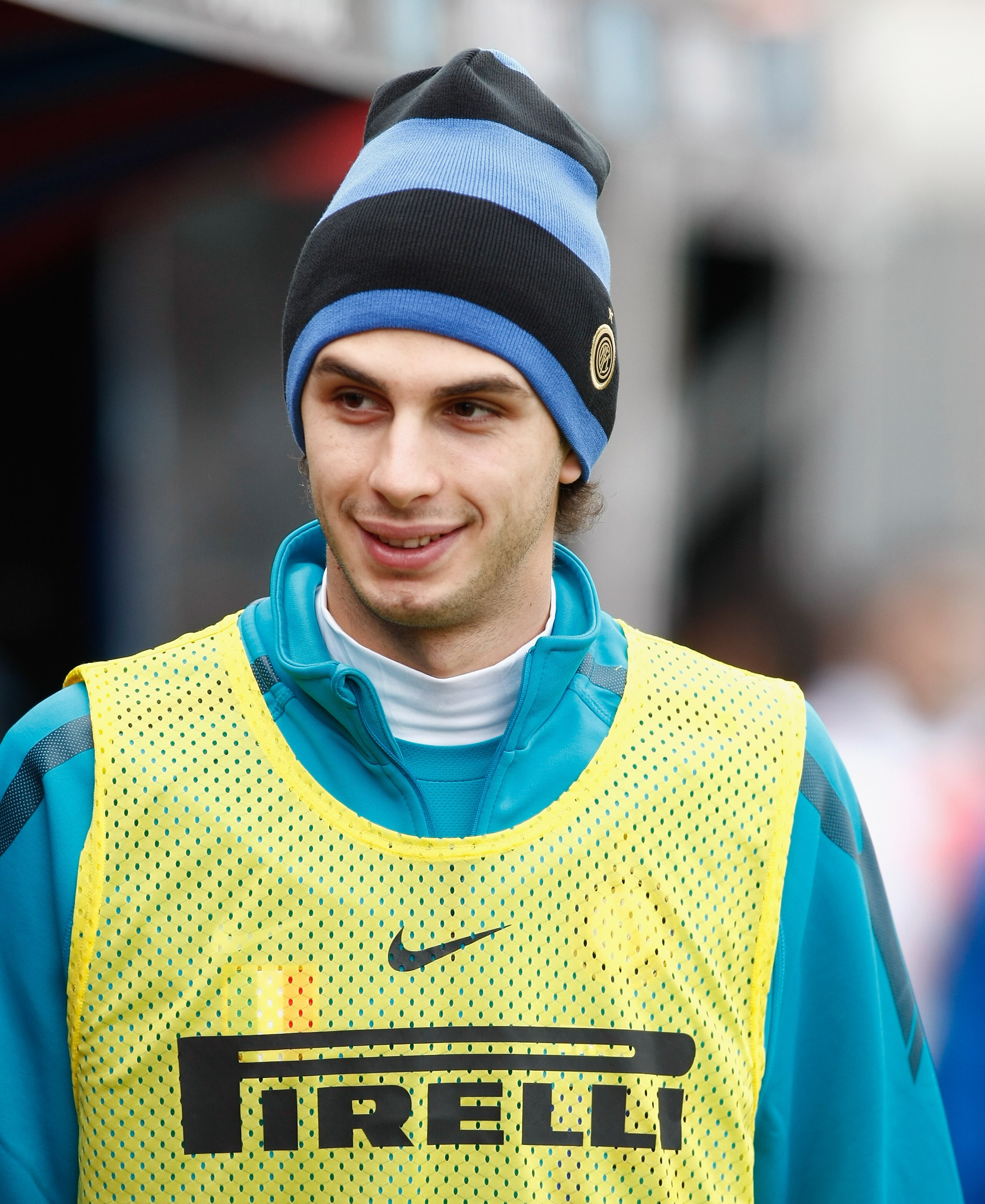 CATANIA, ITALY - JANUARY 09:  Andrea Ranocchia of Inter during the Serie A match between Catania and Inter at Stadio Angelo Massimino on January 9, 2011 in Catania, Italy.  (Photo by Maurizio Lagana/Getty Images)