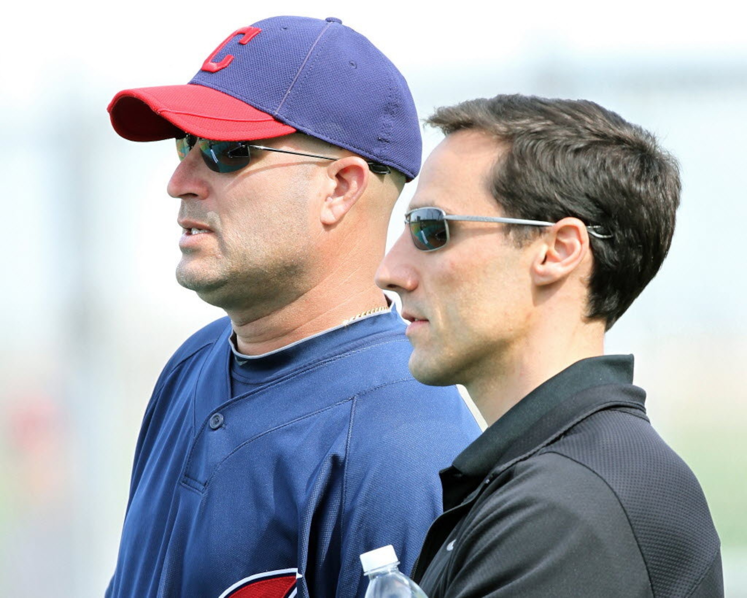 Chris Antonetti and Manny Acta