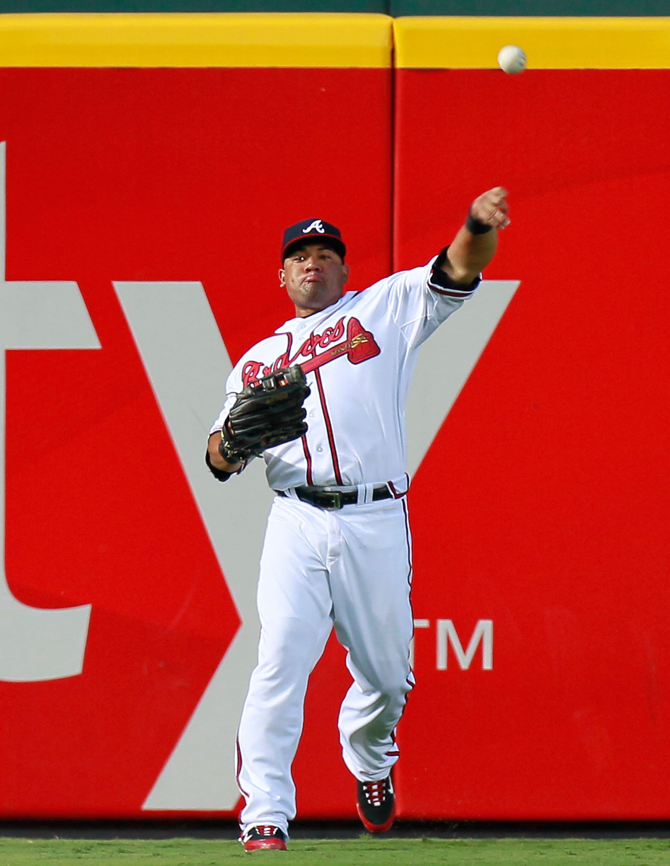 ATLANTA - AUGUST 31:  Melky Cabrera #53 of the Atlanta Braves against the New York Mets at Turner Field on August 31, 2010 in Atlanta, Georgia.  (Photo by Kevin C. Cox/Getty Images)